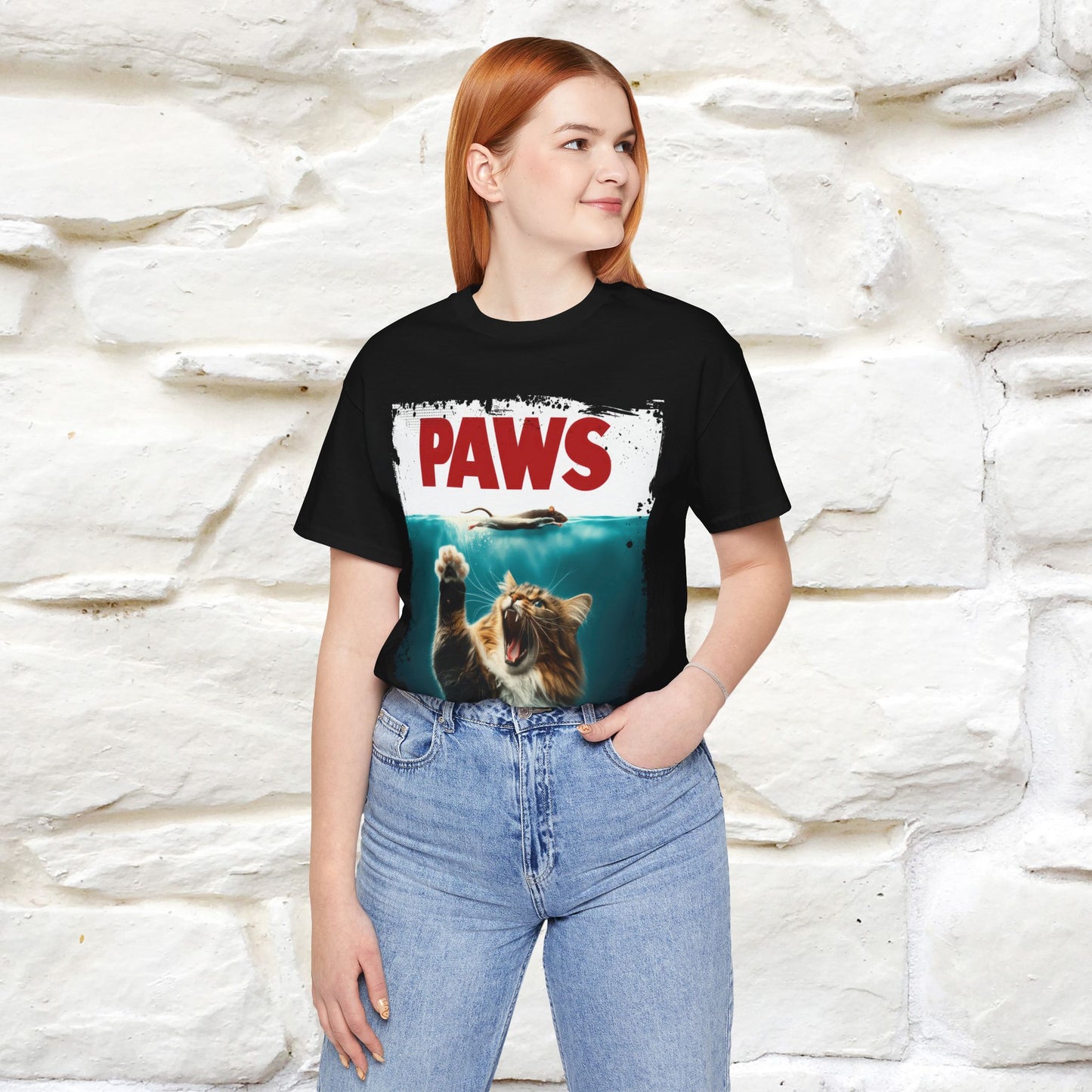 ''Paws'' Cat T-Shirt | | Nunu&Miao Studio