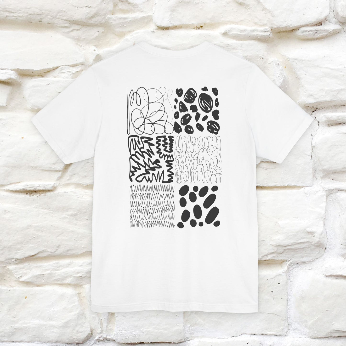 "Caos'' Cat T-Shirt Front and Back Design | Nunu&Miao Studio