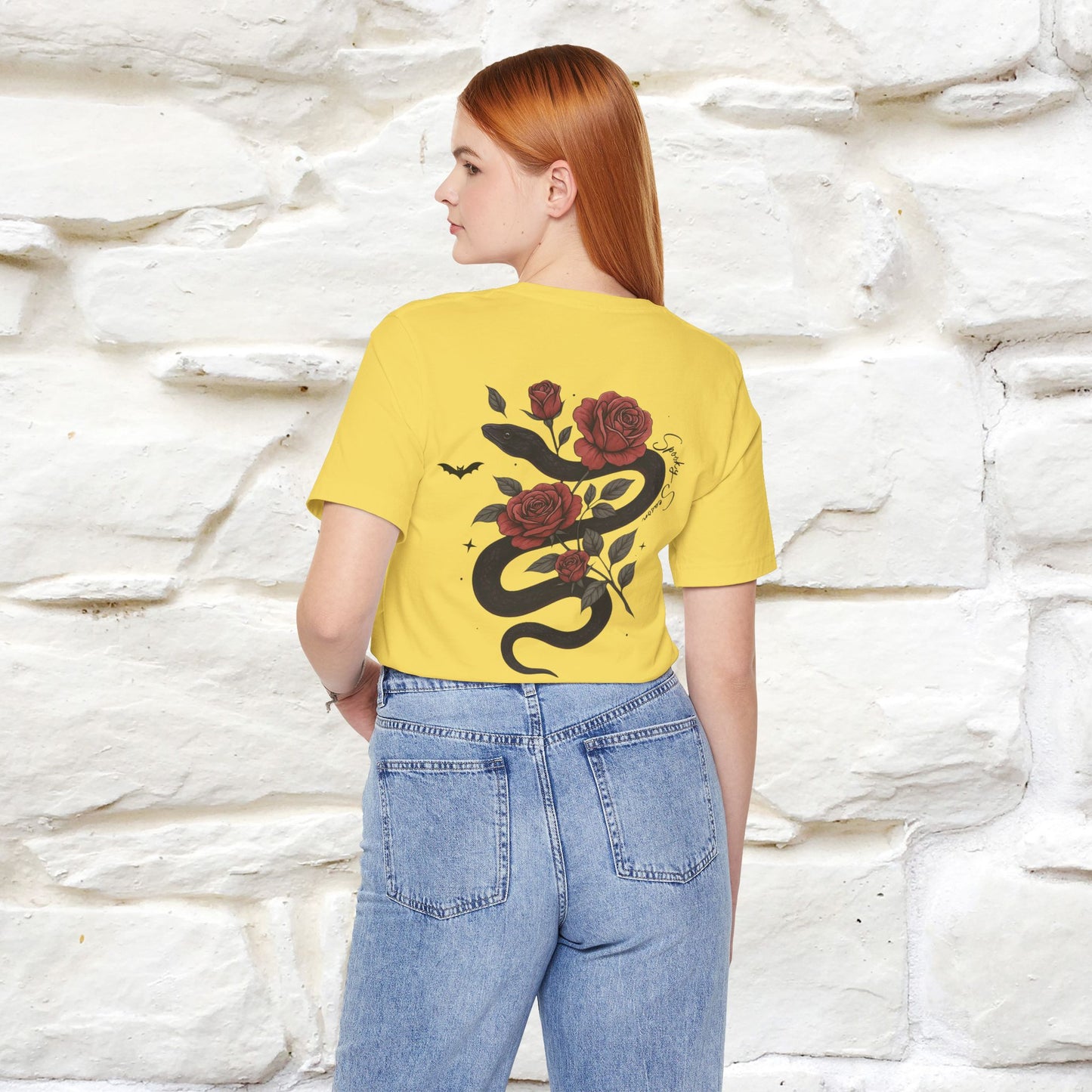 "The Rose and The Snake " Halloween T-shirt |Nunu&Miao Studio