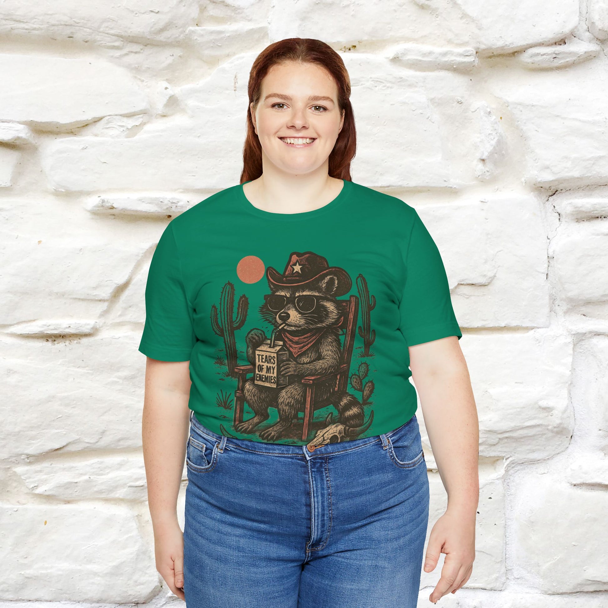"Tears Of My Enemies" Cat T-shirt |Nunu&Miao Studio - Nunu&Miao Studio