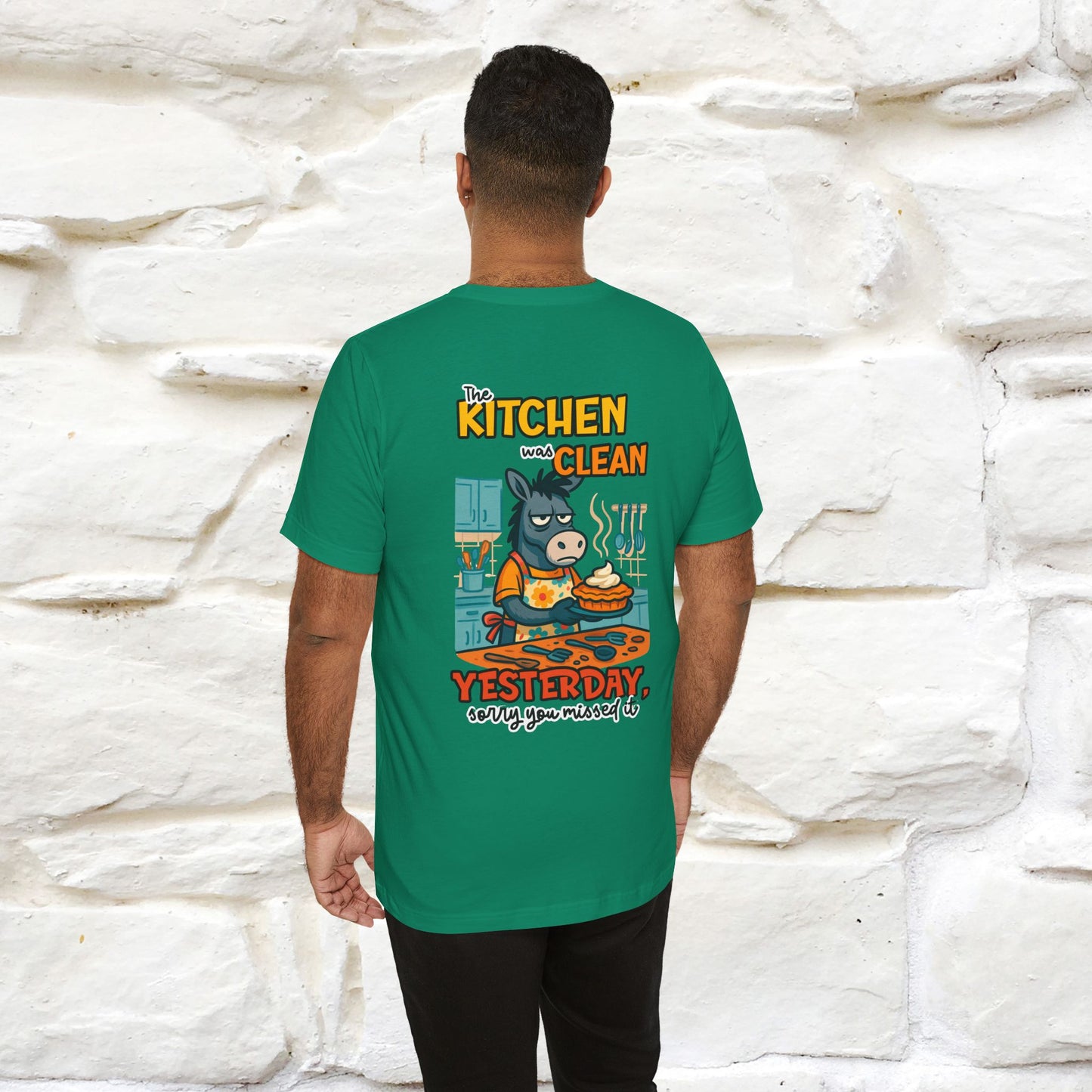 "The Kitchen Was Clean... " |Funny T-Shirt | Nunu&Miao Studio