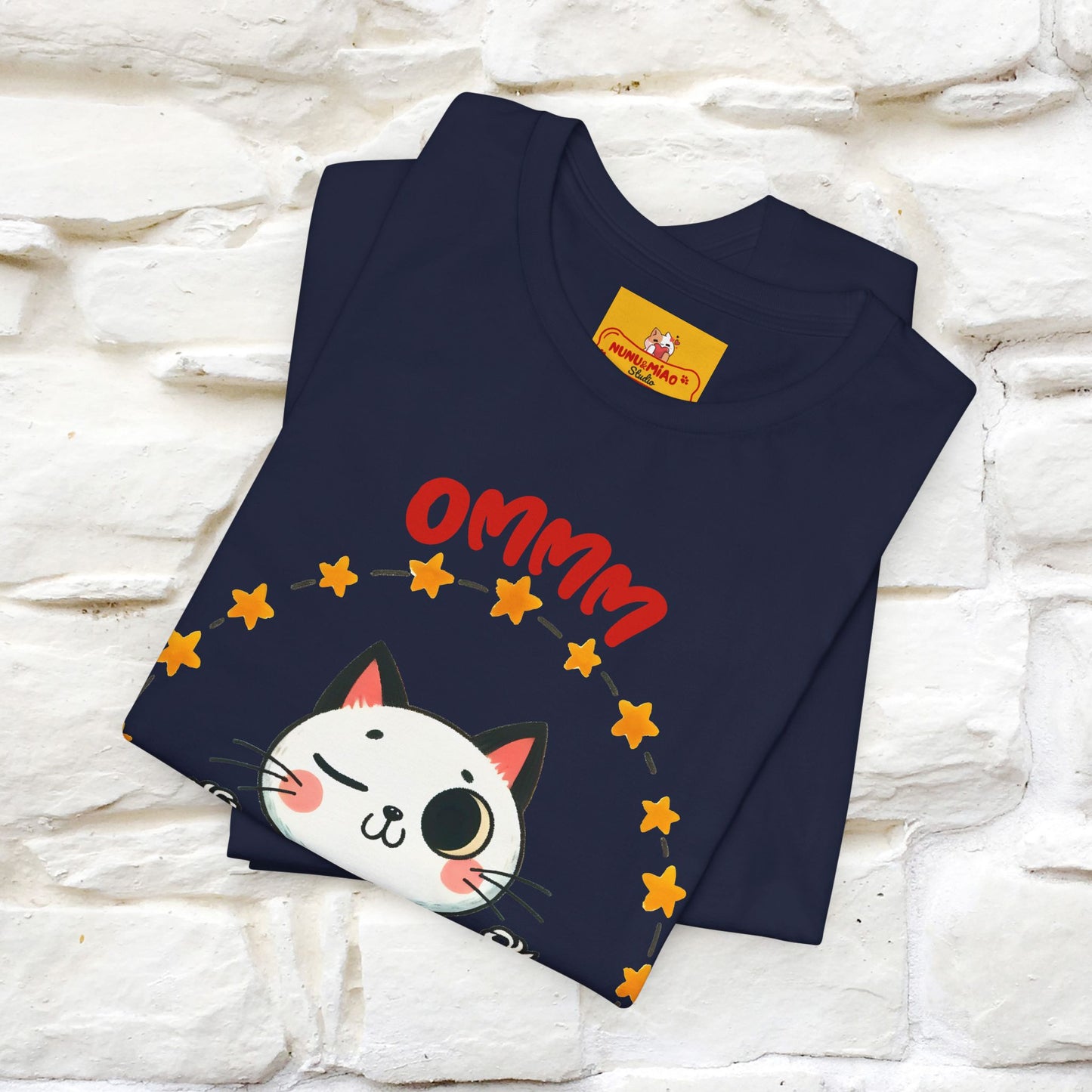 ''Ommm, Keep Calm'' Cat T-Shirt | Nunu&Miao Studio