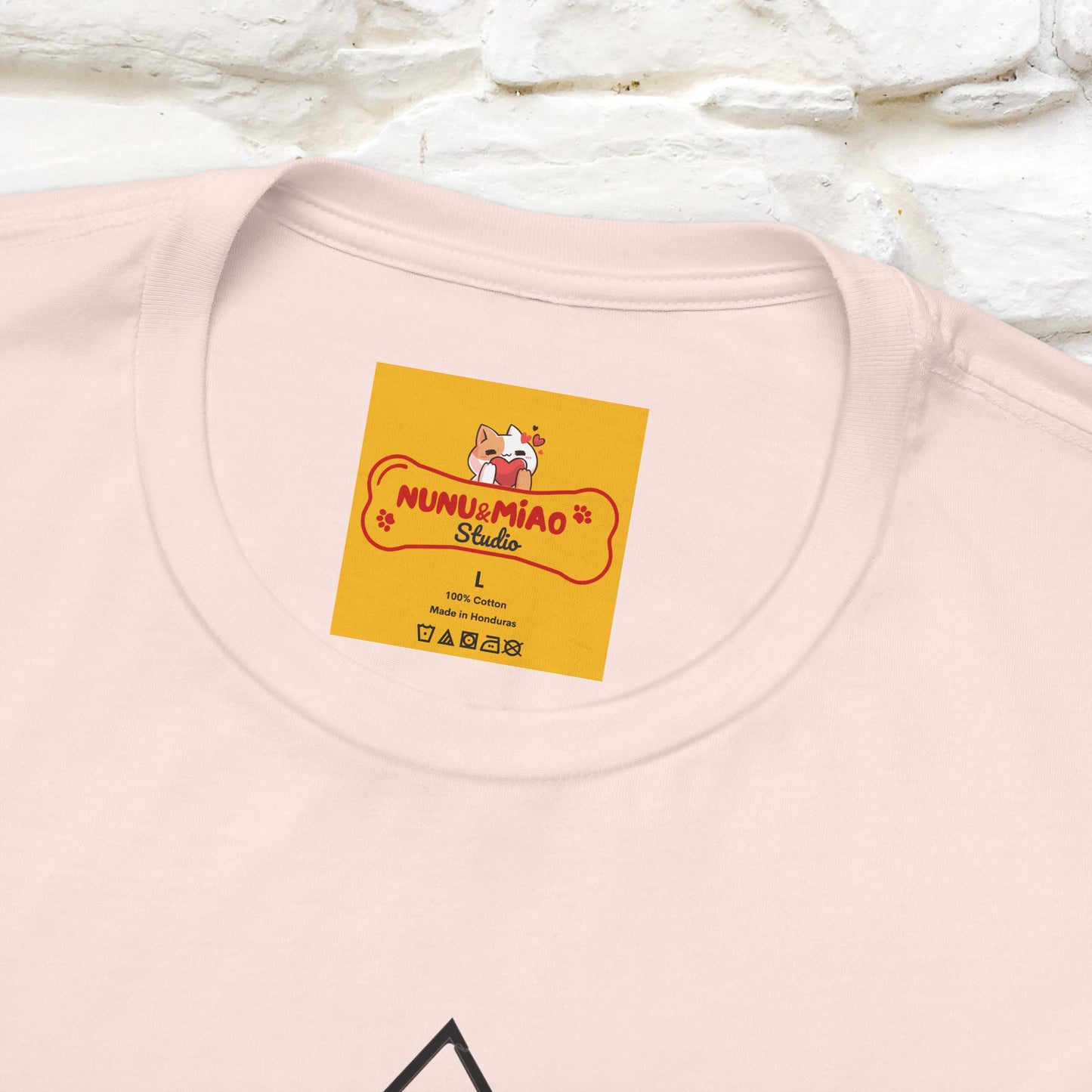 "Trinity'' Cat T-Shirt Front and Back Design | Nunu&Miao Studio