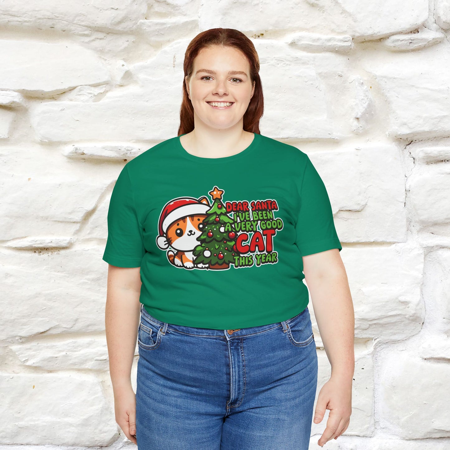 “Dear Santa, I'v Been a Very Good Cat..” | Cat T-Shirt | Nunu&Miao Studio