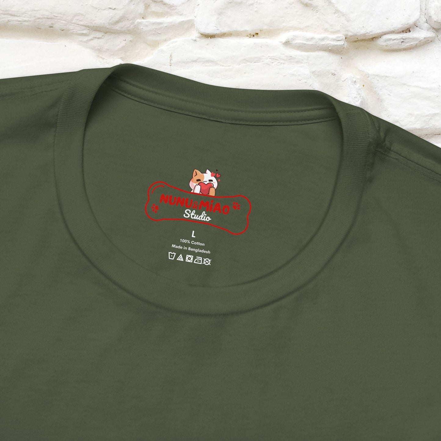 "All You Need Is Love" Cat T-Shirt | 100% Cotton* | Adorable Cat Apparel for Men & Women