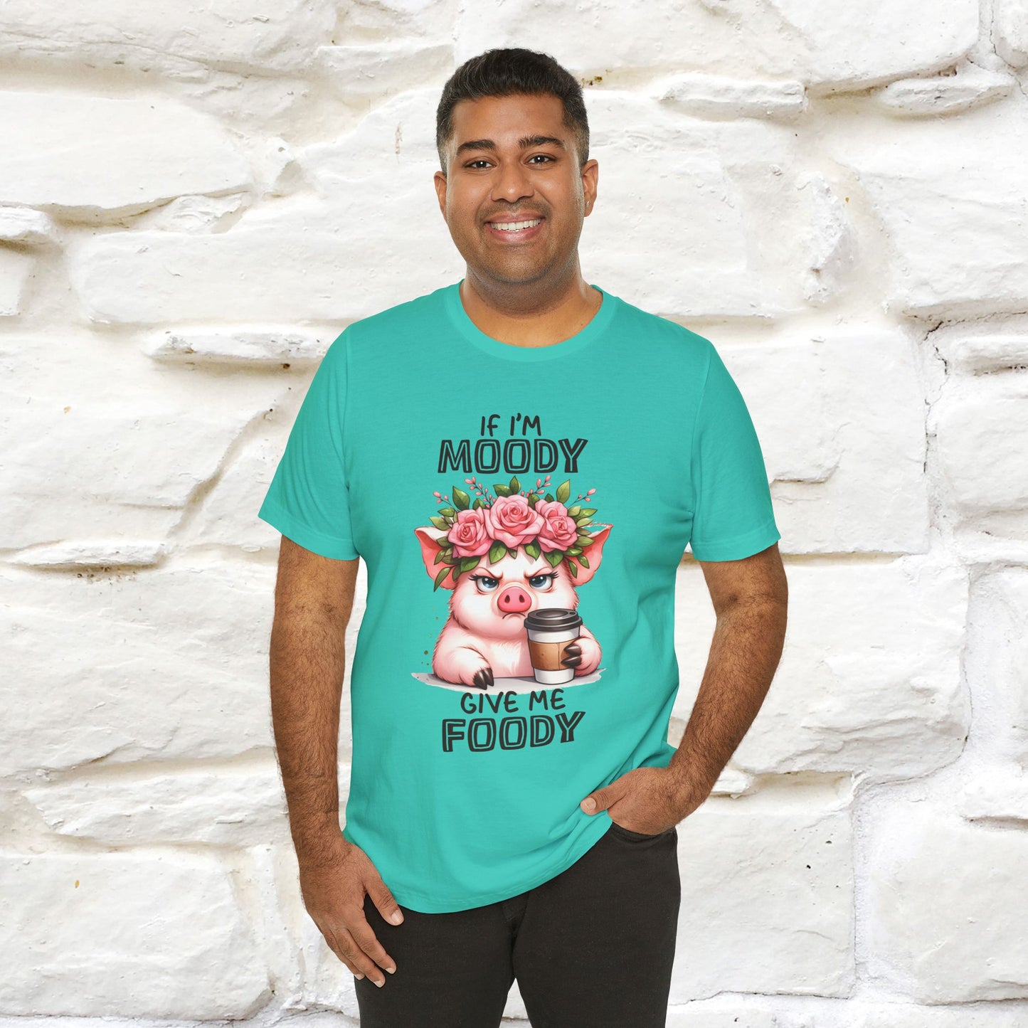 ''If I'm Moody Give Me Foody''| Funny T-Shirt | Nunu&Miao Studio