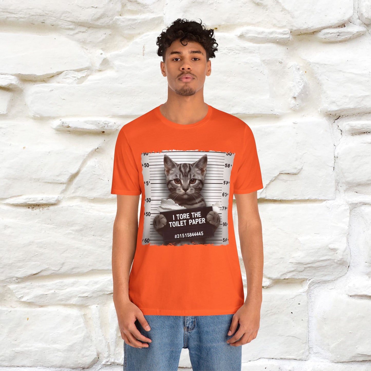 ''I Tore The Toilet Paper'' | Funny Cat T-Shirt | Nunu&Miao Studio