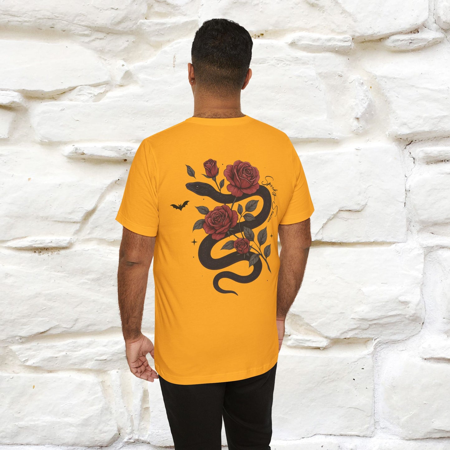"The Rose and The Snake " Halloween T-shirt |Nunu&Miao Studio