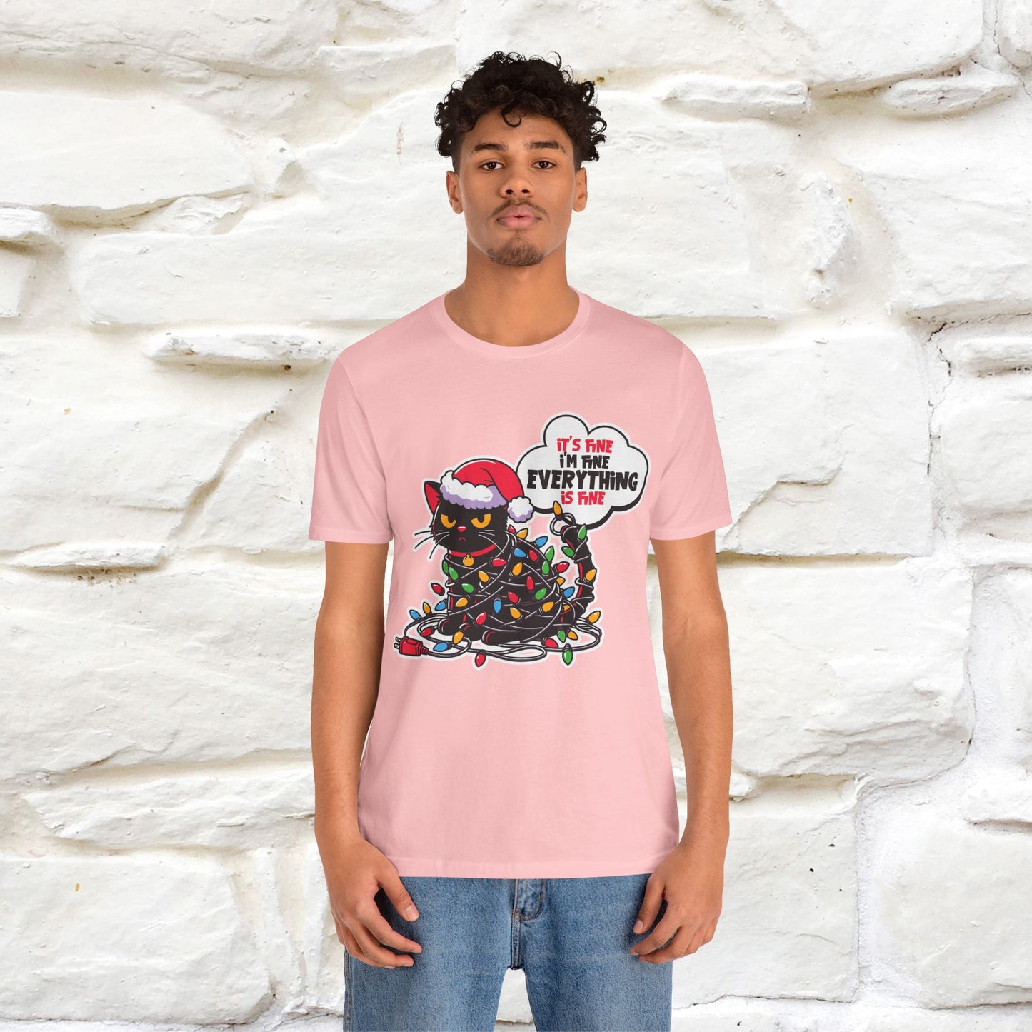 “Everything Is Fine..” | Cat T-Shirt | Nunu&Miao Studio