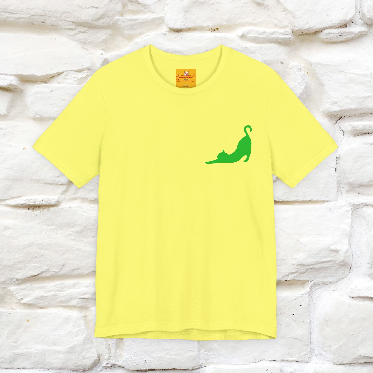 "Take a Deep Breath & Try All Over Again" Cat T-Shirt| Front & Back Design | Nunu&Miao Studio