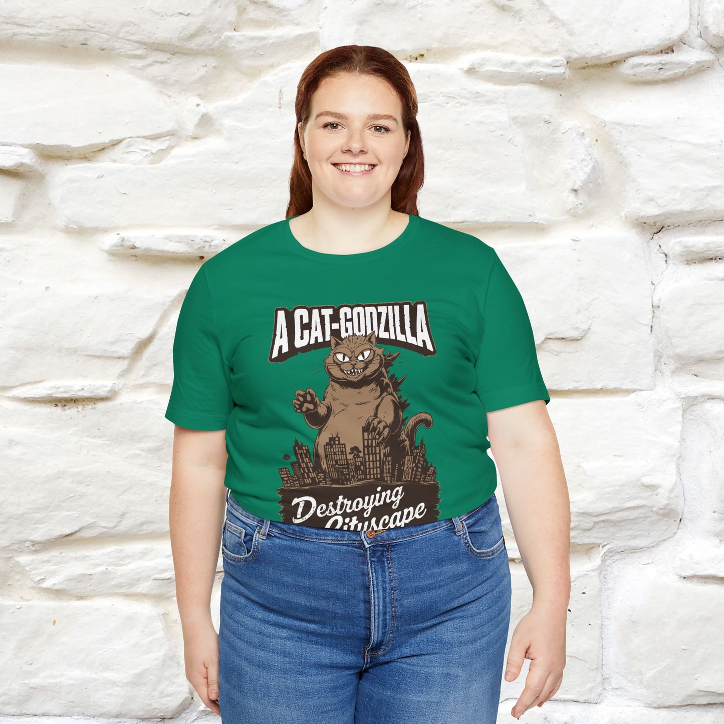 ''A Cat-Godzilla ''| CatT-Shirt | Nunu&Miao Studio