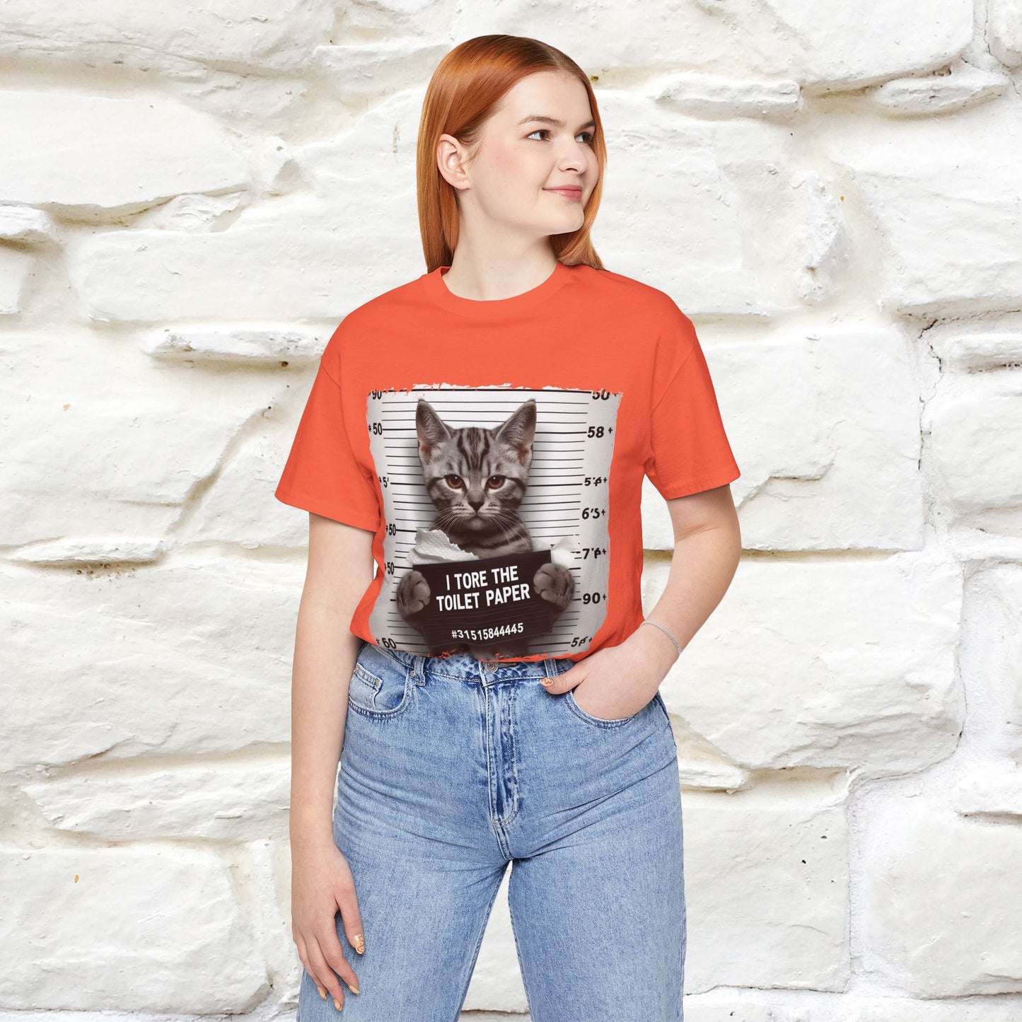 ''I Tore The Toilet Paper'' | Funny Cat T-Shirt | Nunu&Miao Studio