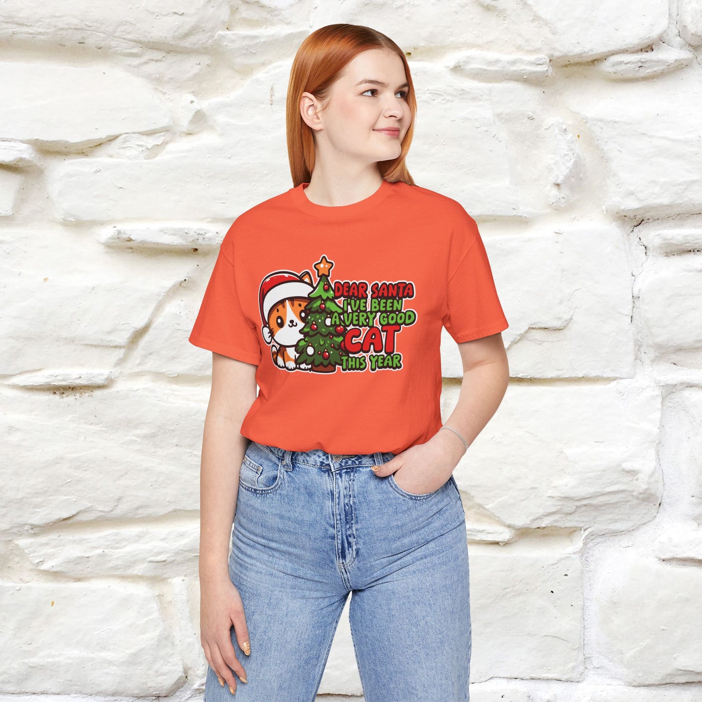 “Dear Santa, I'v Been a Very Good Cat..” | Cat T-Shirt | Nunu&Miao Studio