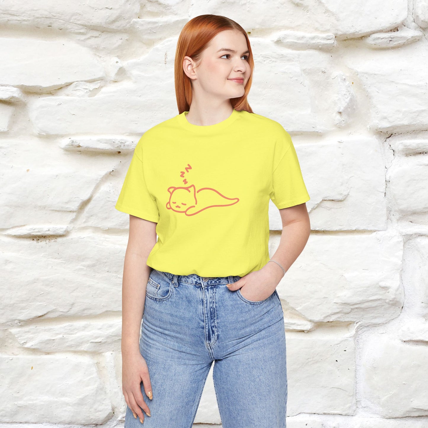 ''You Gotta Keep Going To Keep Growing" Cat T-Shirt| Front & Back Design | Nunu&Miao Studio