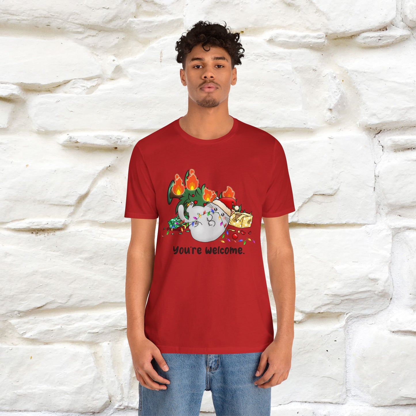 You're Welcome | Sarcastic Cat Christmas Shirt |Nunu&Miao Studio - Nunu&Miao Studio