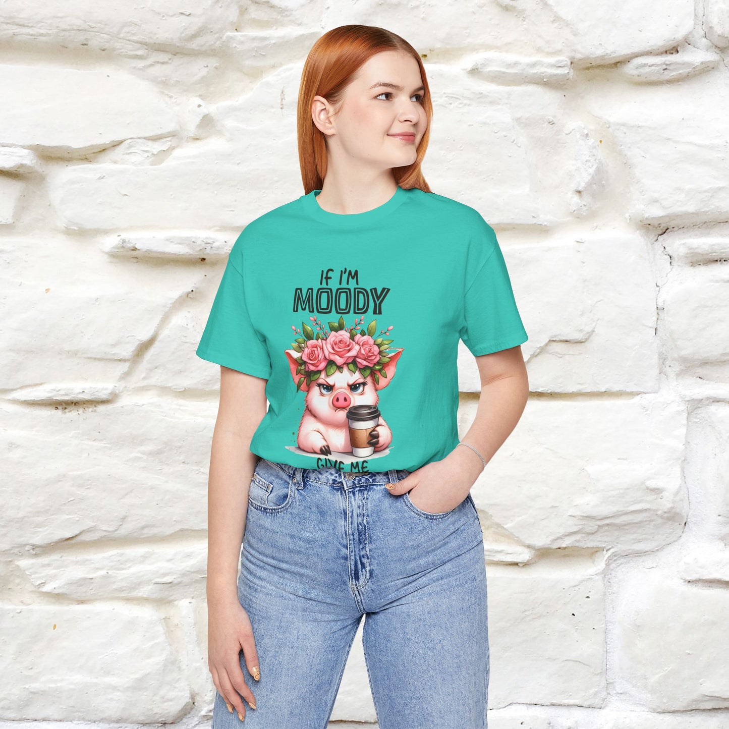 ''If I'm Moody Give Me Foody''| Funny T-Shirt | Nunu&Miao Studio
