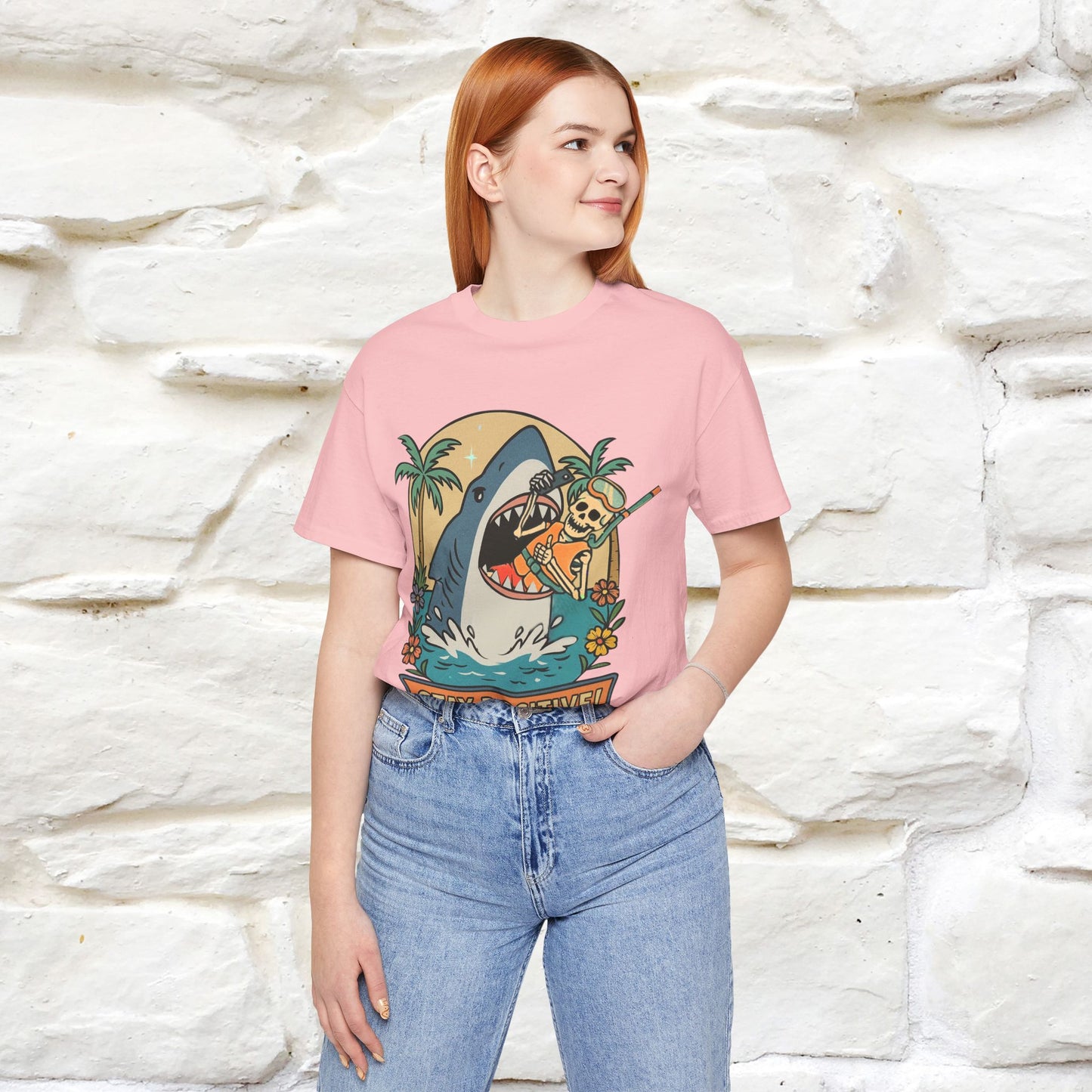 "Stay Positive" Funny T-shirt |Nunu&Miao Studio - Nunu&Miao Studio