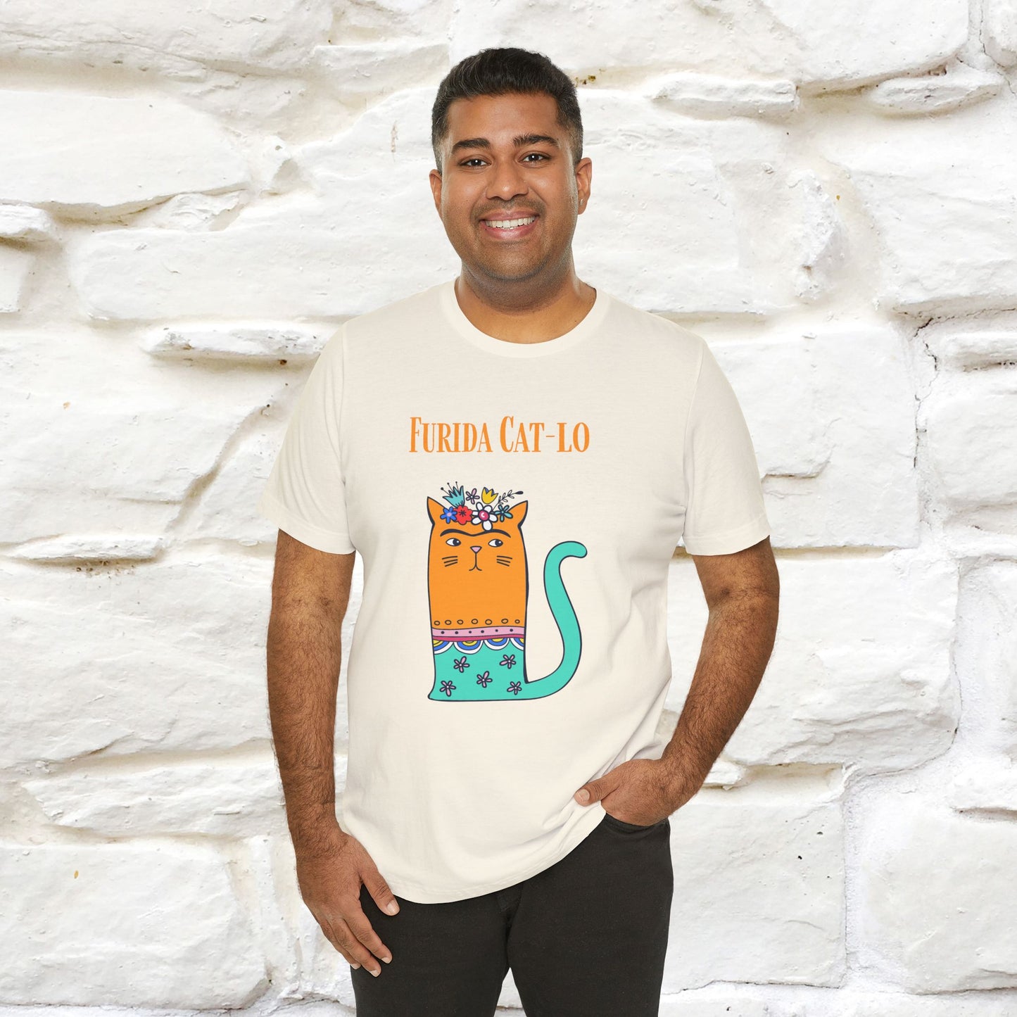 "Furida Cat-Lo'' Cat T-Shirt | | Nunu&Miao Studio