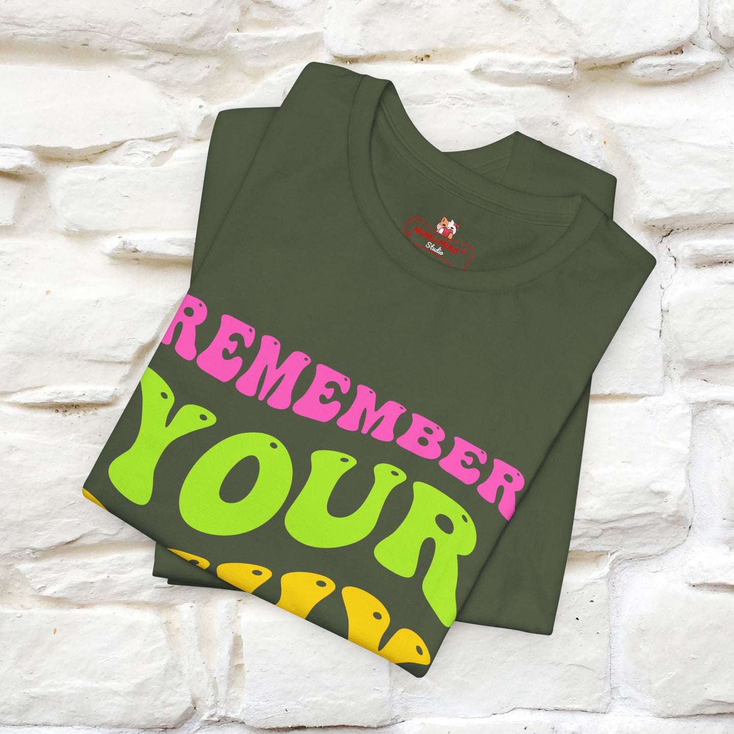 "Remember Your Why" Inspirational T-Shirt for Men & Women | 100% Cotton* - Nunu&Miao Studio