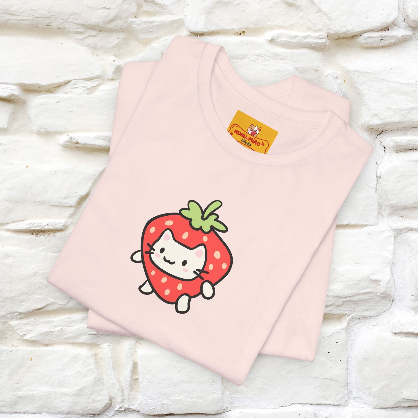 "Dream Without Fear And Love Without Limits'' Cat T-Shirt | Front & Back Design | Nunu&Miao Studio