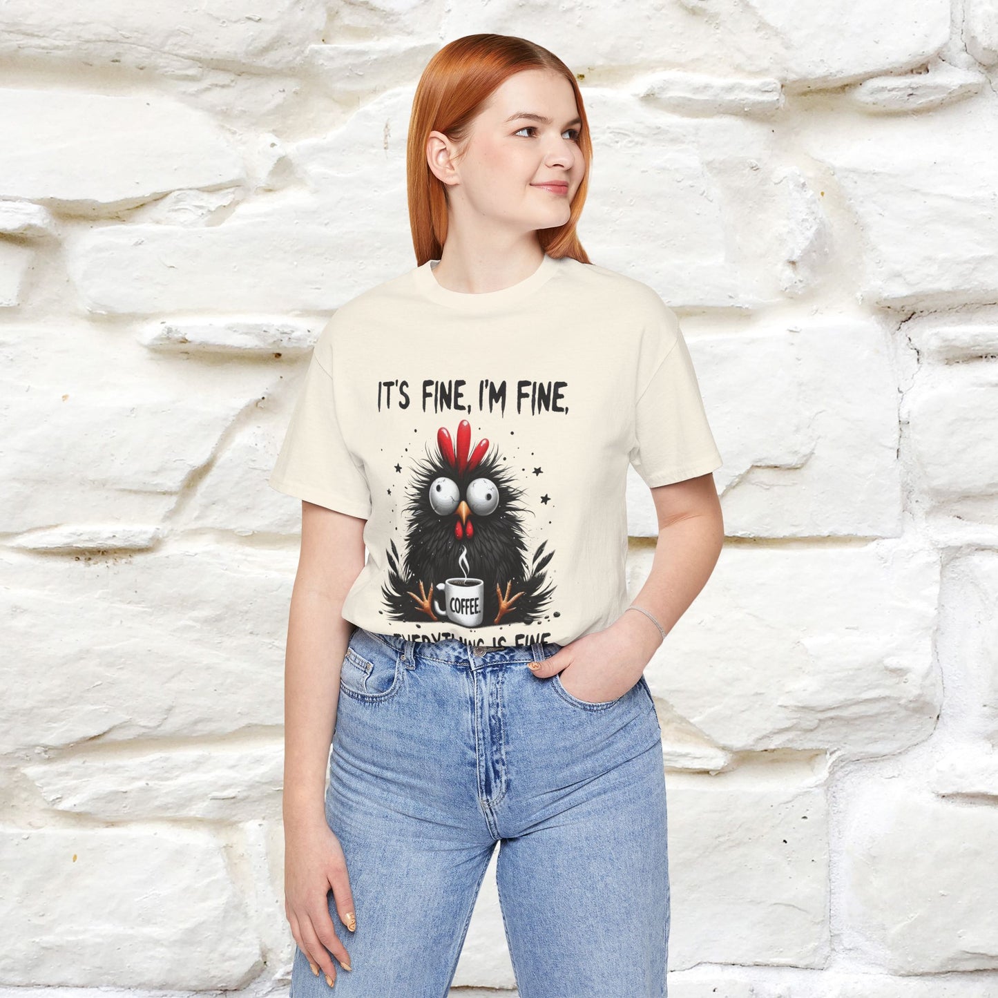 "Everything Is Fine" |Funny T-Shirt | Nunu&Miao Studio