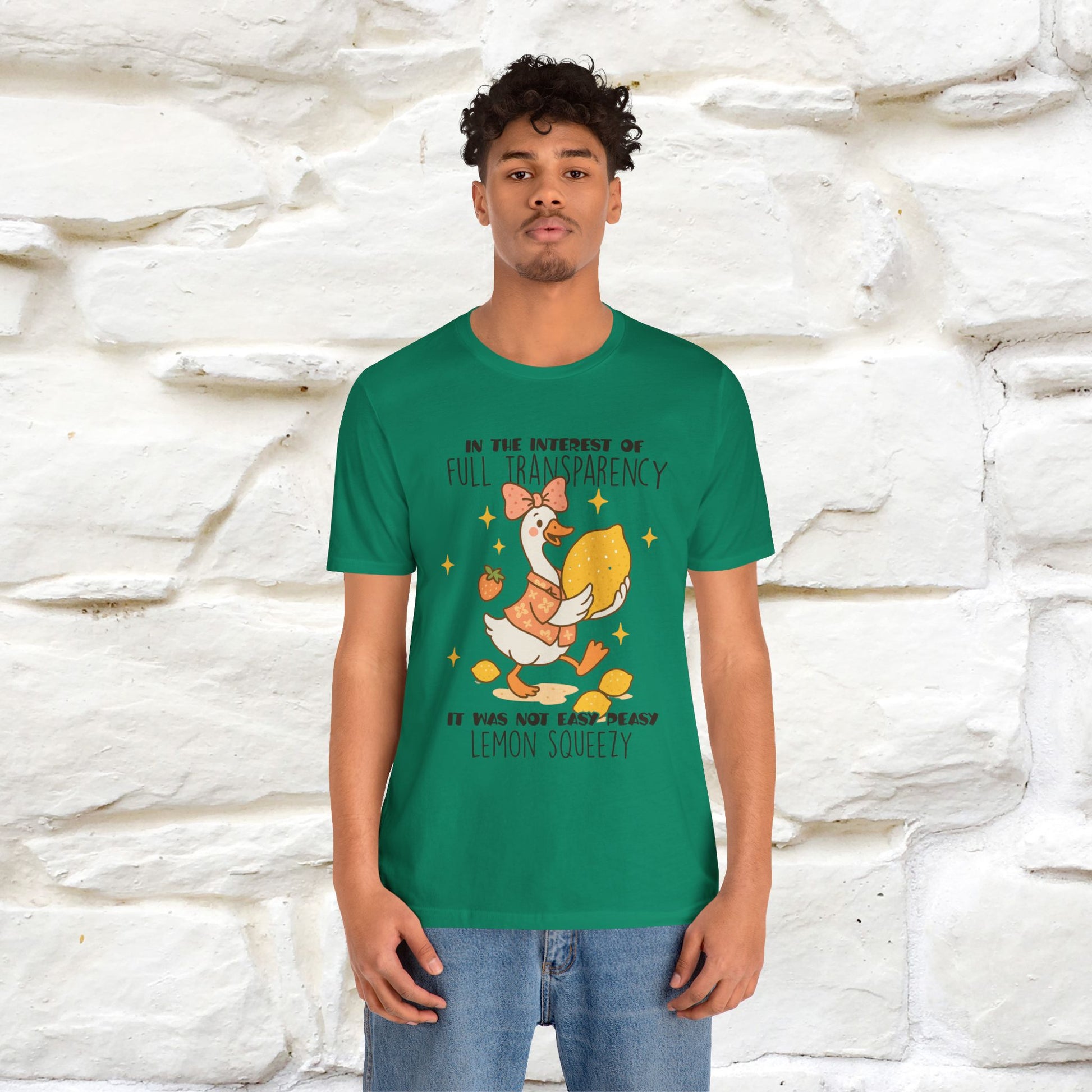 "It Was Not Easy Peasy" Funny T-shirt |Nunu&Miao Studio - Nunu&Miao Studio