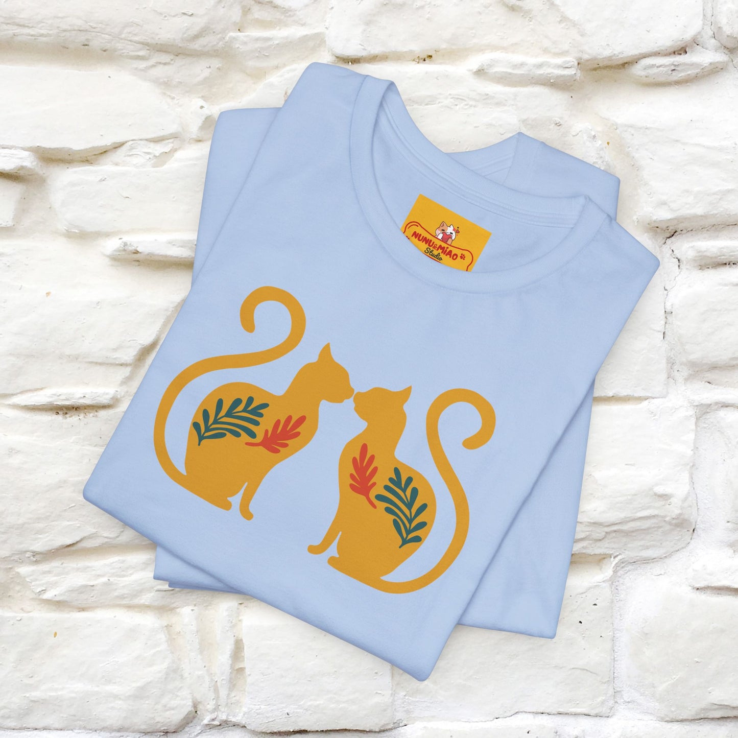''Power'' | Cat T-Shirt Front and Back Design | Nunu&Miao Studio