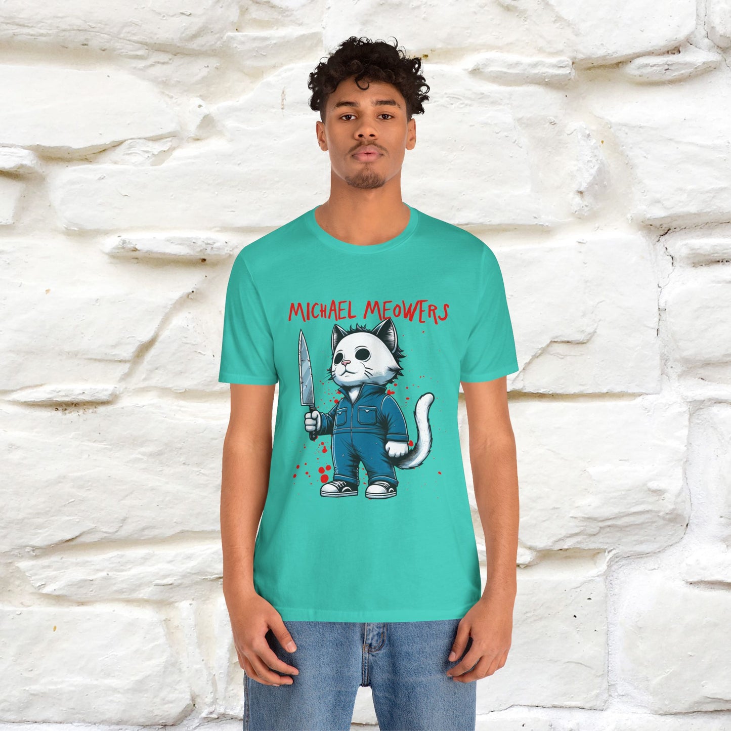 ''Michael Meowers'' Cat T-Shirt | | Nunu&Miao Studio