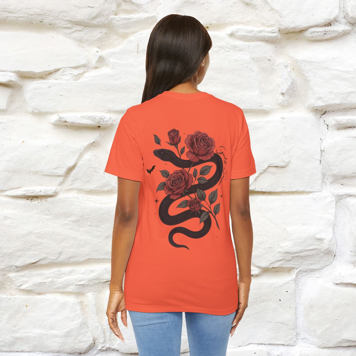 "The Rose and The Snake " Halloween T-shirt |Nunu&Miao Studio