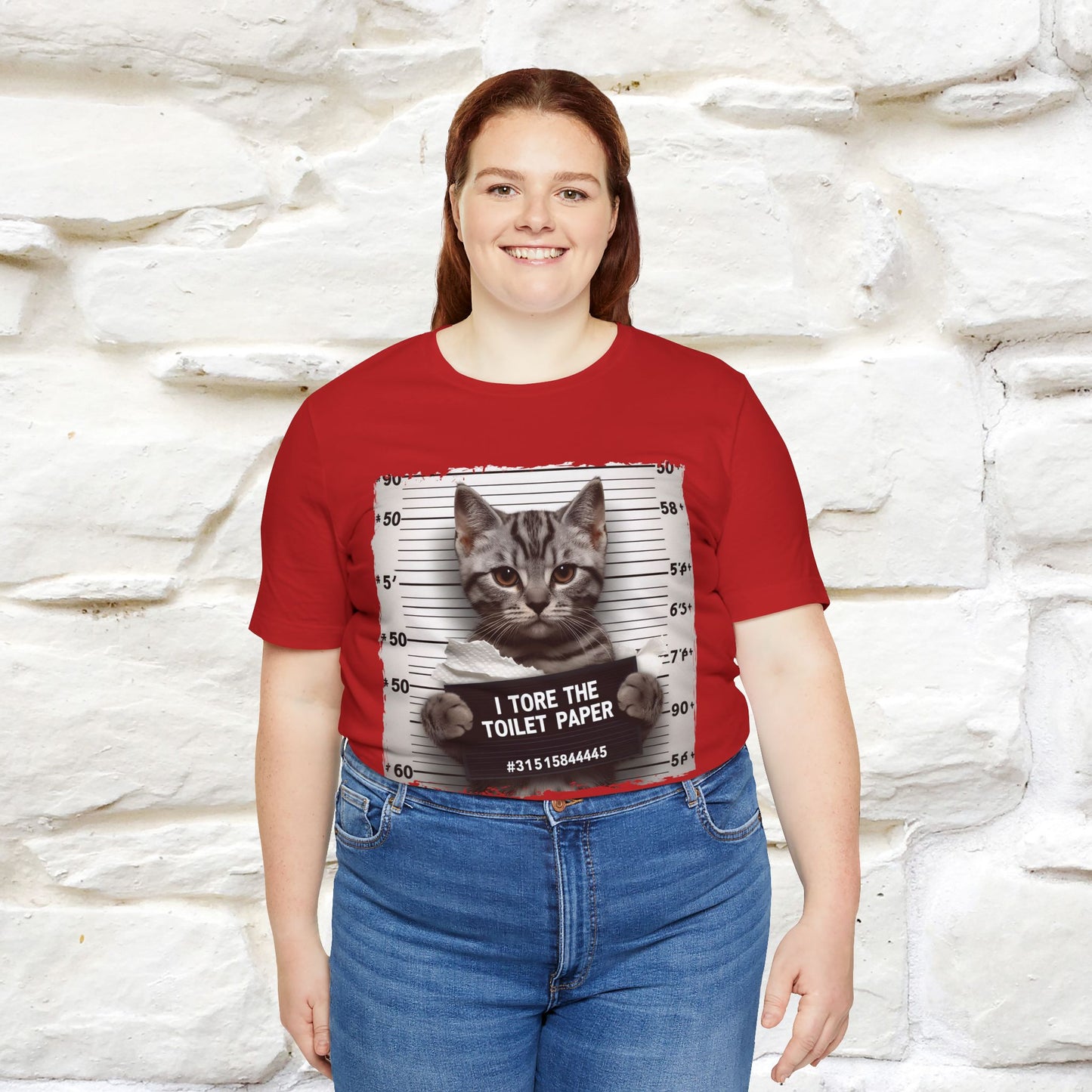 ''I Tore The Toilet Paper'' | Funny Cat T-Shirt | Nunu&Miao Studio