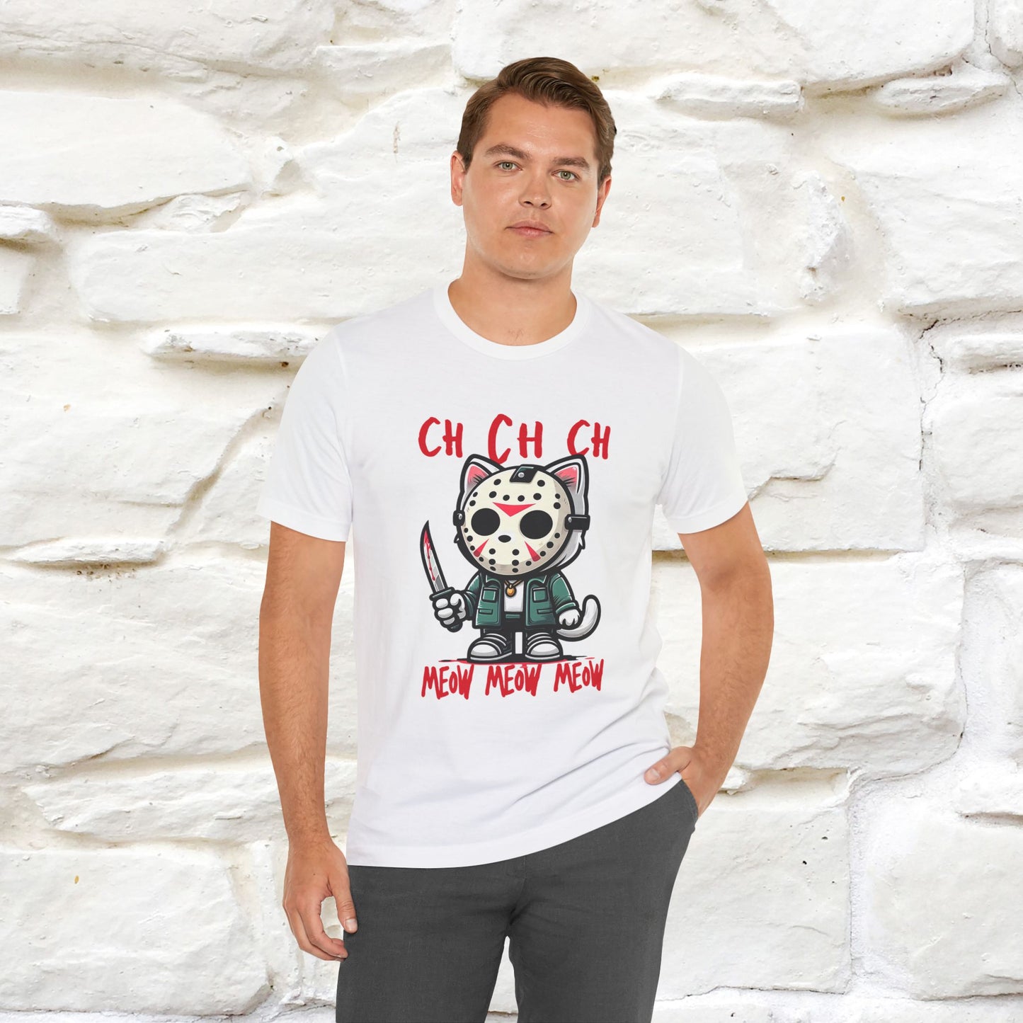Paws N' Roses T-Shirt | Rock-Inspired Cat Lover Tee for Men & Women | 100% Cotton* - Nunu&Miao Studio