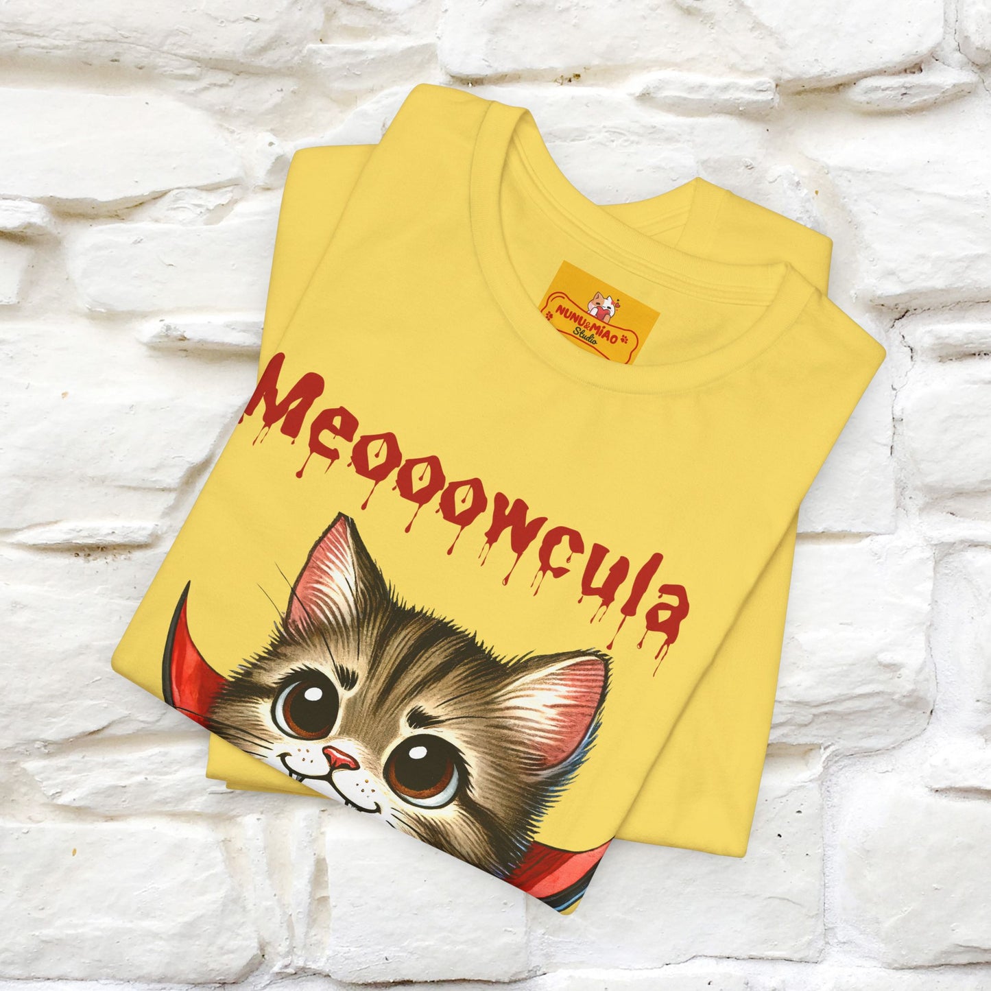 "Meooowcula" Cat T-shirt |Nunu&Miao Studio