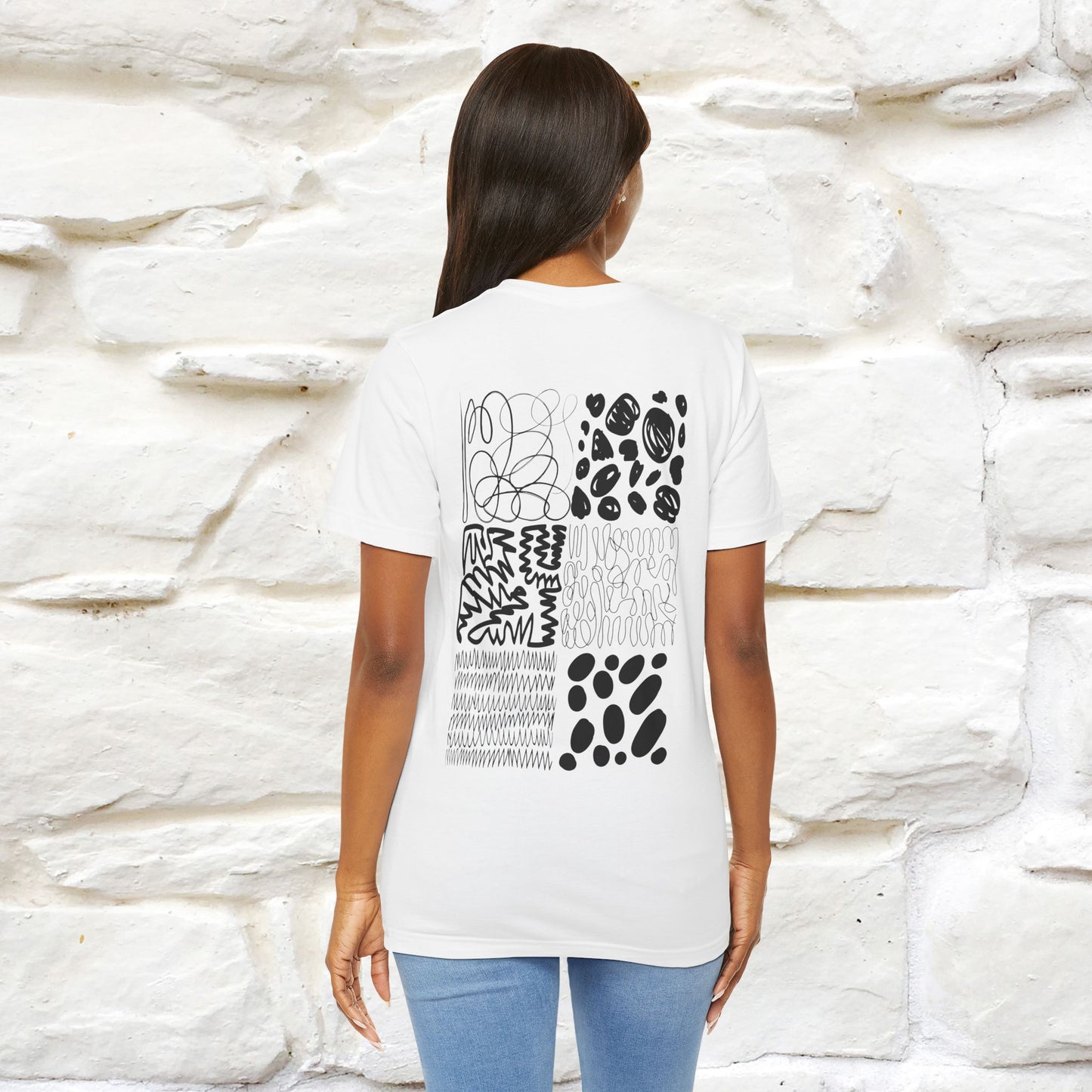 "Caos'' Cat T-Shirt Front and Back Design | Nunu&Miao Studio