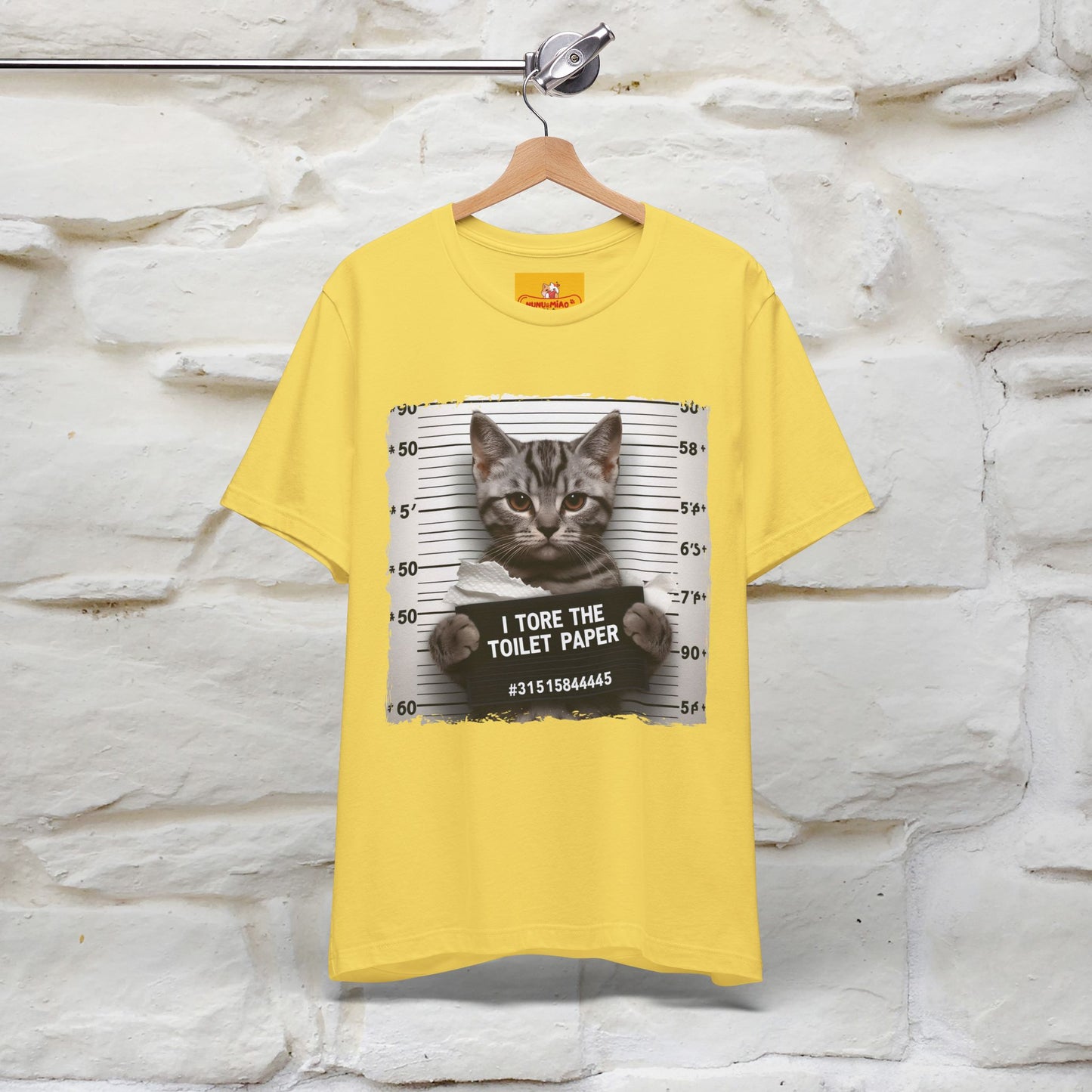 ''I Tore The Toilet Paper'' | Funny Cat T-Shirt | Nunu&Miao Studio