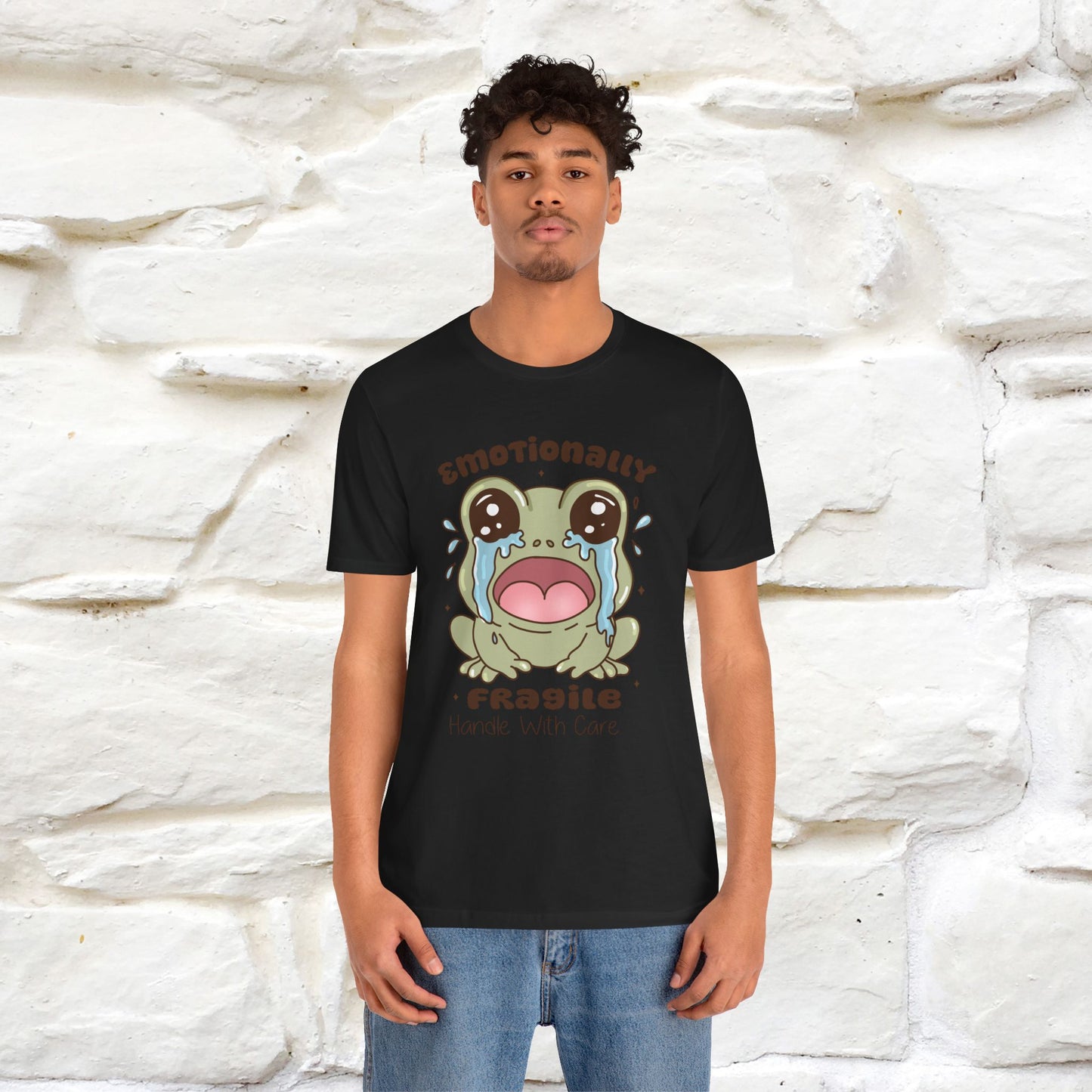 "Emotionally Fragile Handle With Care " Funny T-shirt |Nunu&Miao Studio - Nunu&Miao Studio