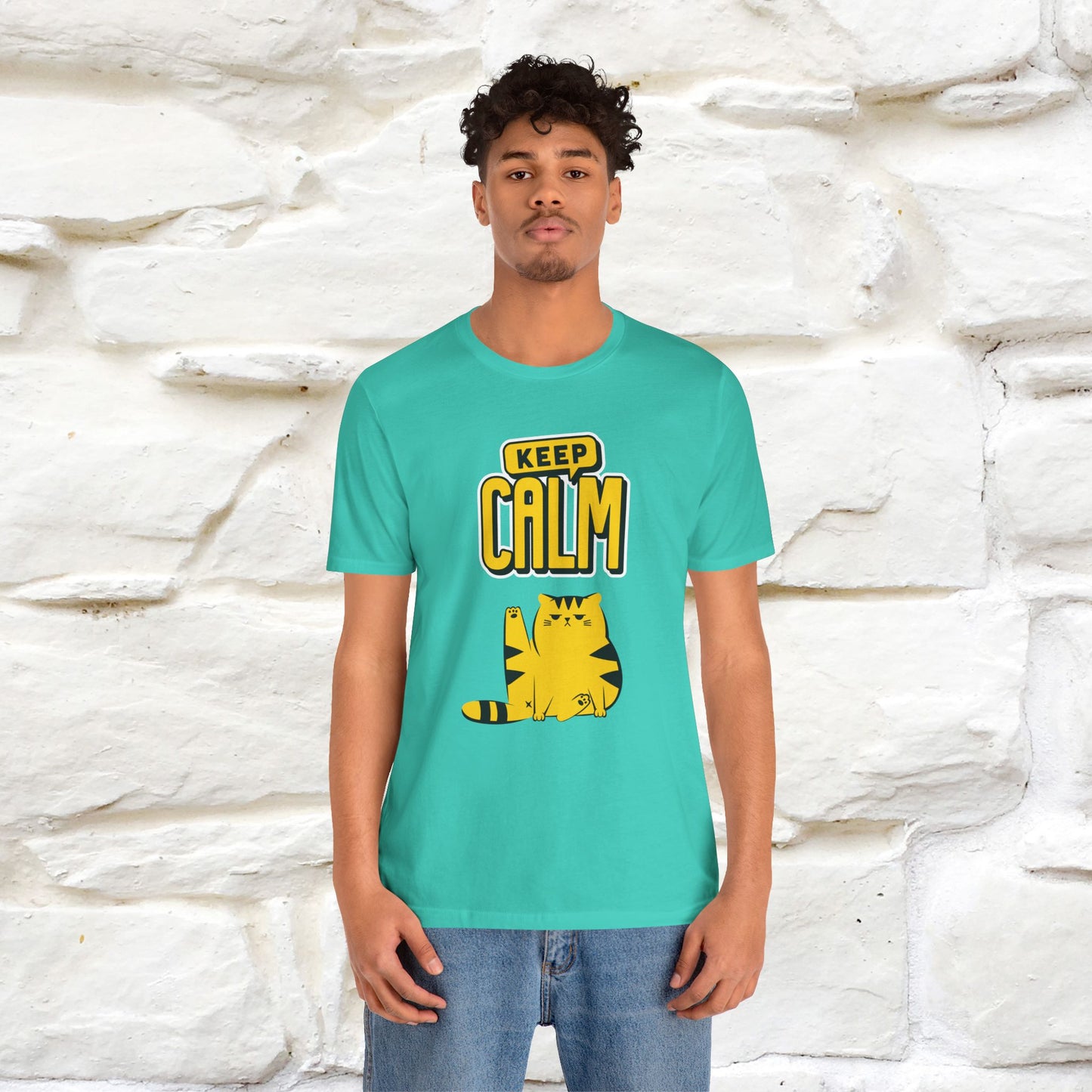 "Keep..." | Cat T-Shirt | Nunu&Miao Studio