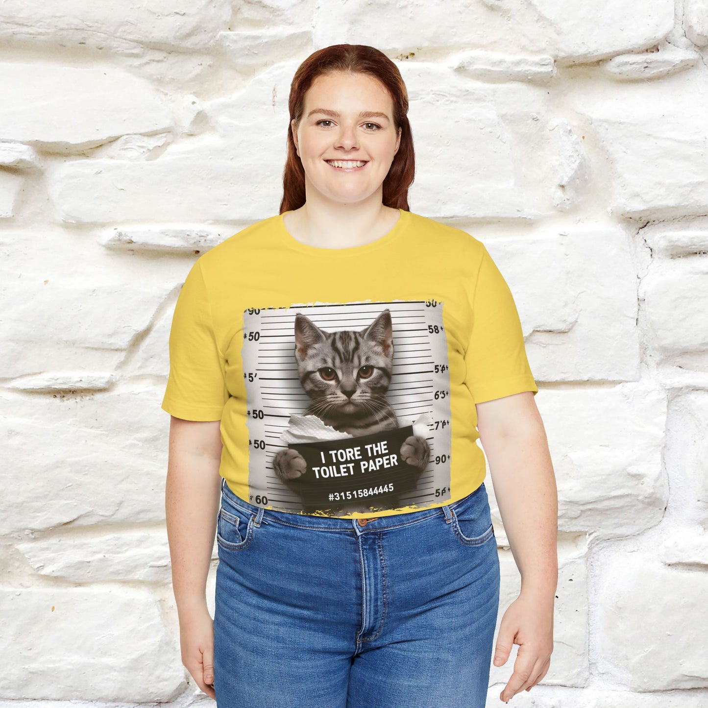 ''I Tore The Toilet Paper'' | Funny Cat T-Shirt | Nunu&Miao Studio