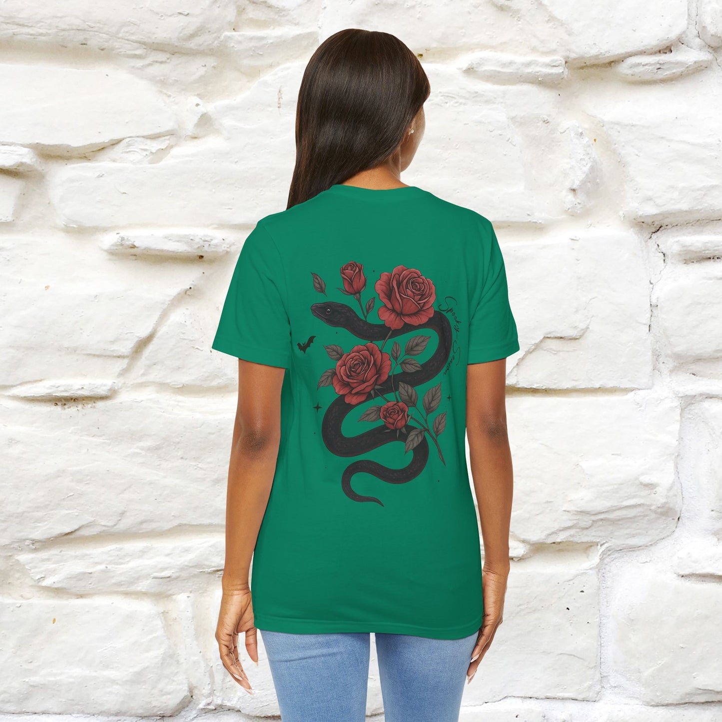 "The Rose and The Snake " Halloween T-shirt |Nunu&Miao Studio