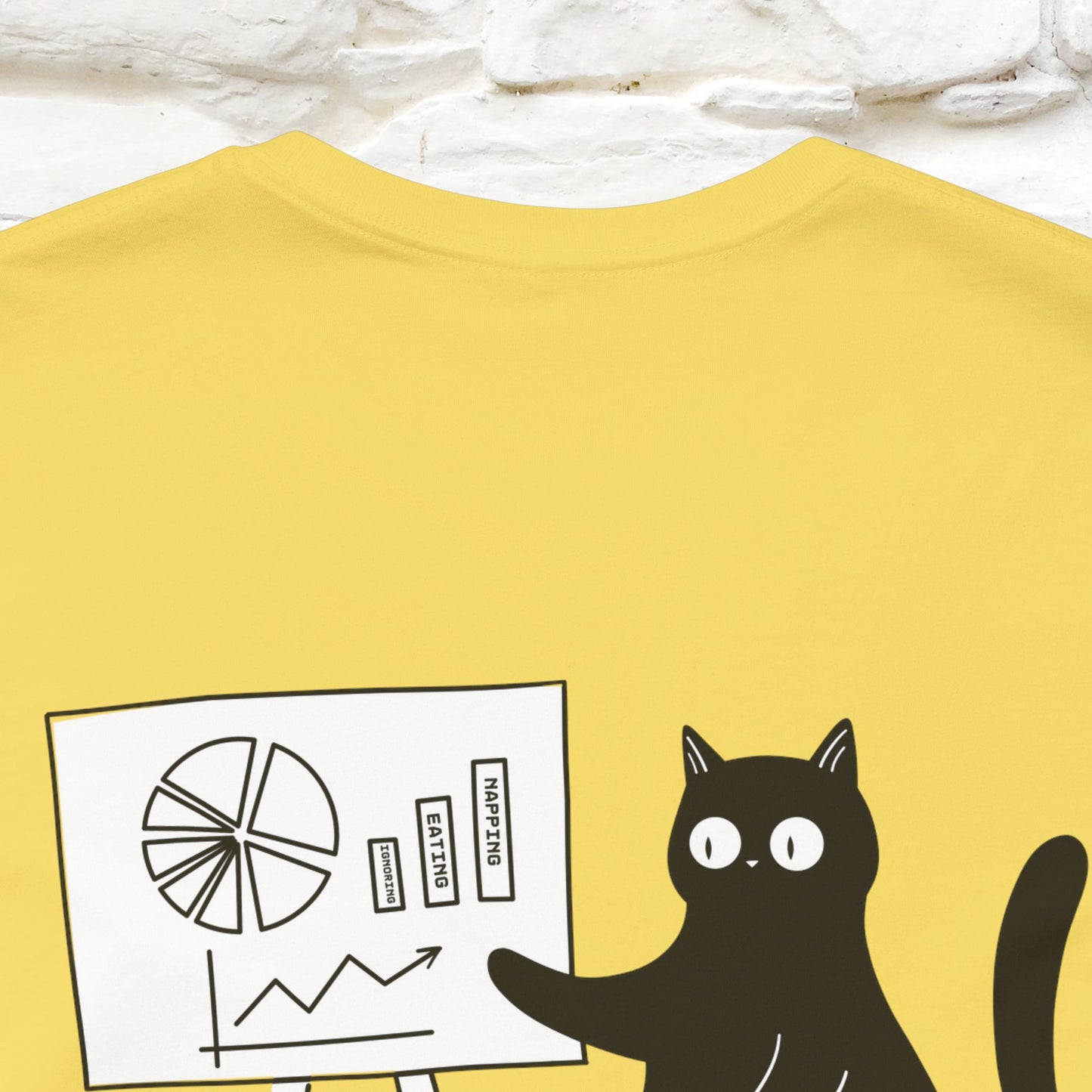 “Trust me, I’m statistically significant.”| Cat T-Shirt | Front & Back Design | Nunu&Miao Studio