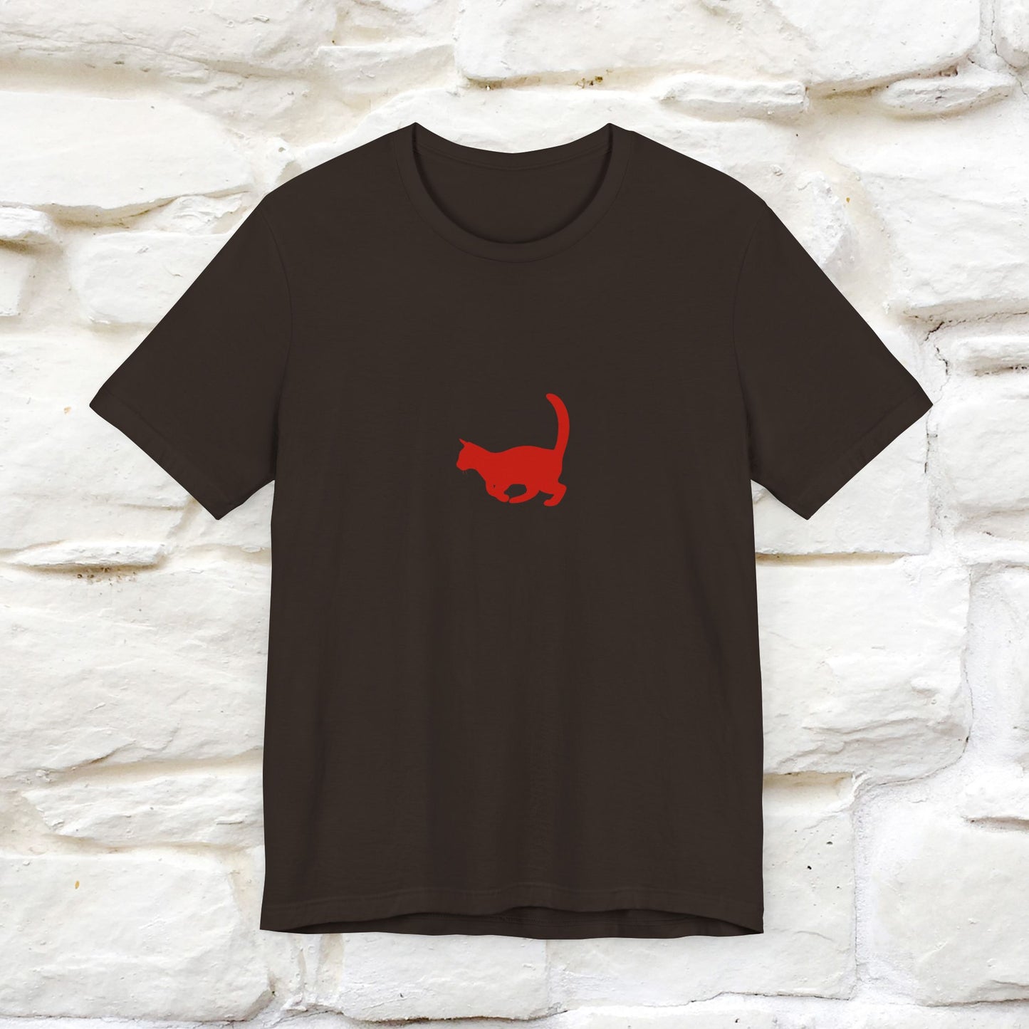 "It Does Not Matter How Slowly You Go, So Long As You Don’t Stop" Cat T-Shirt for Men & Women | Front & Back Design | 100% Cotton*