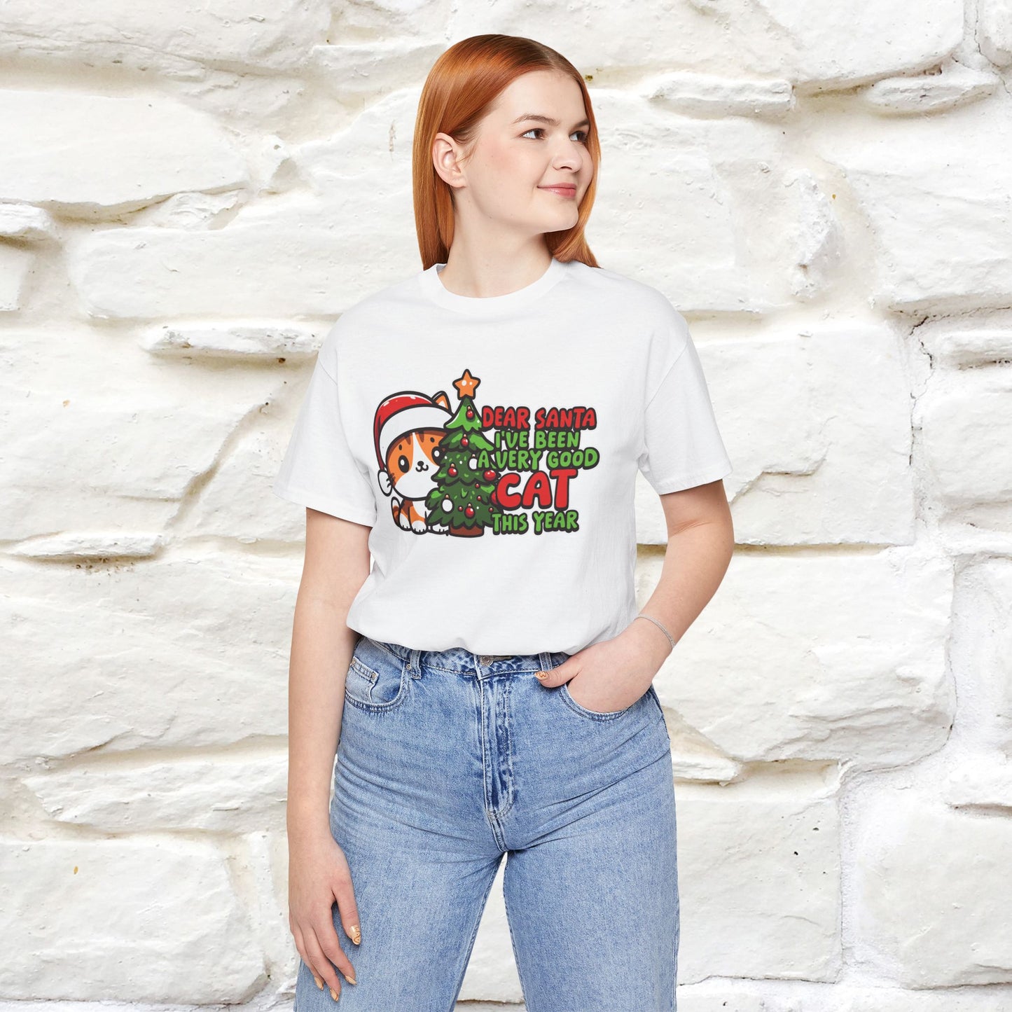 “Dear Santa, I'v Been a Very Good Cat..” | Cat T-Shirt | Nunu&Miao Studio