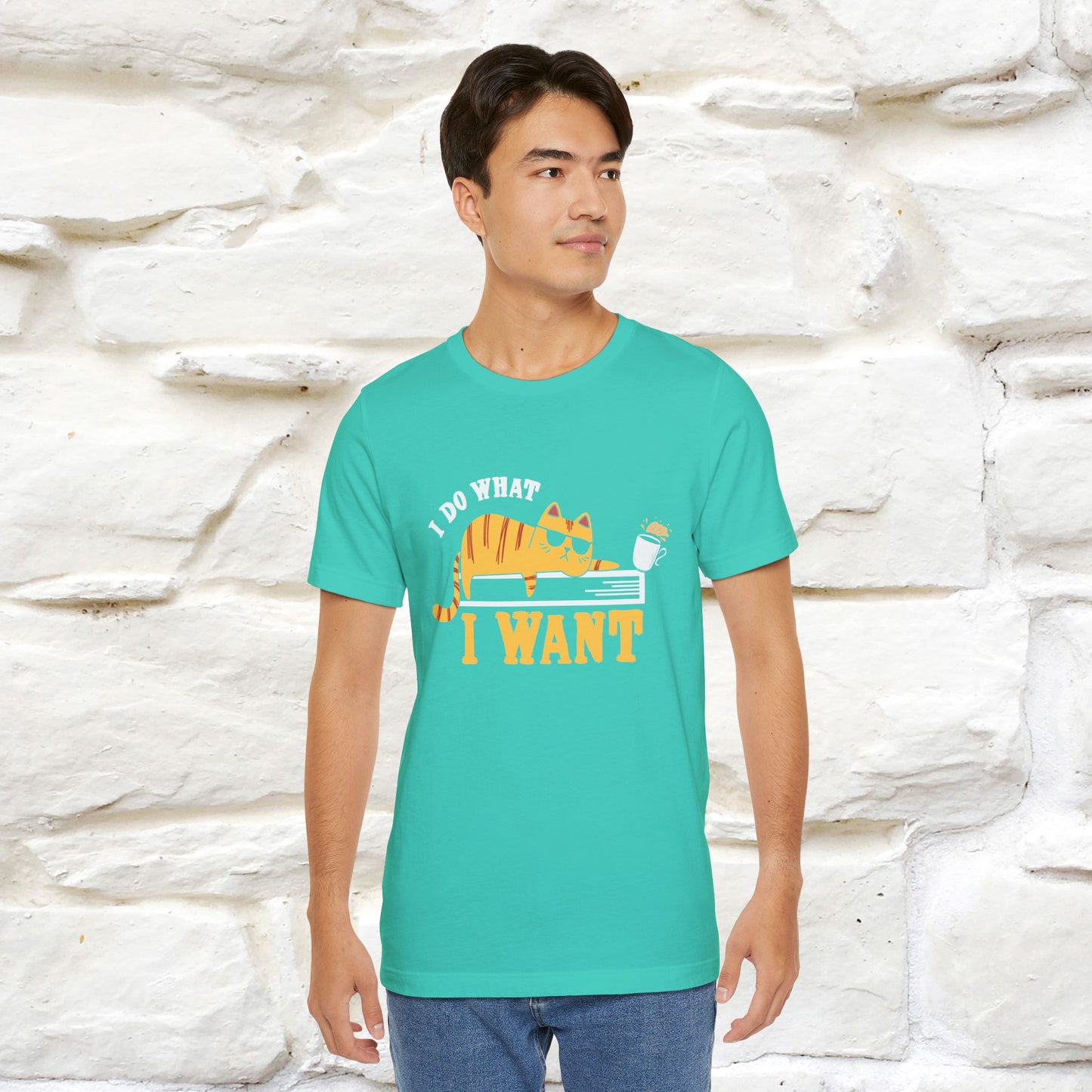 "I Do What I Want" Cat T-Shirt | Nunu & Miao Studio