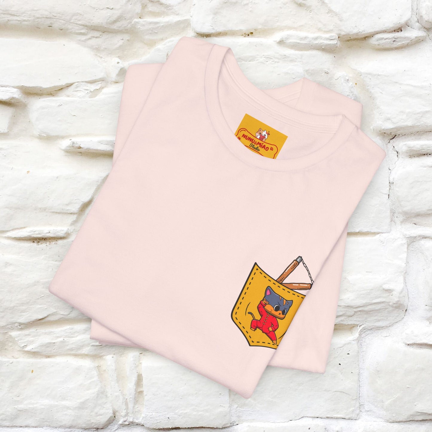 "Be Like Water: Cattitude Master | Cat T-Shirt |Nunu&Miao Studio