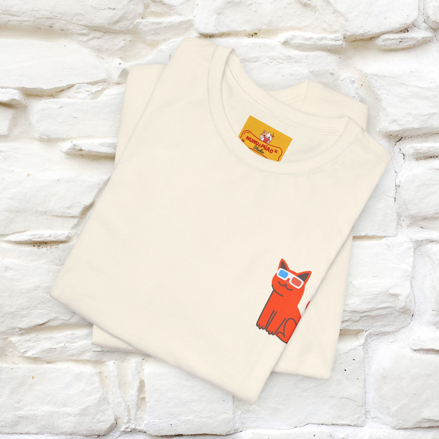 "See the Good in Yourself and Others" Cat T-Shirt | Front & Back Design | Nunu&Miao Studio