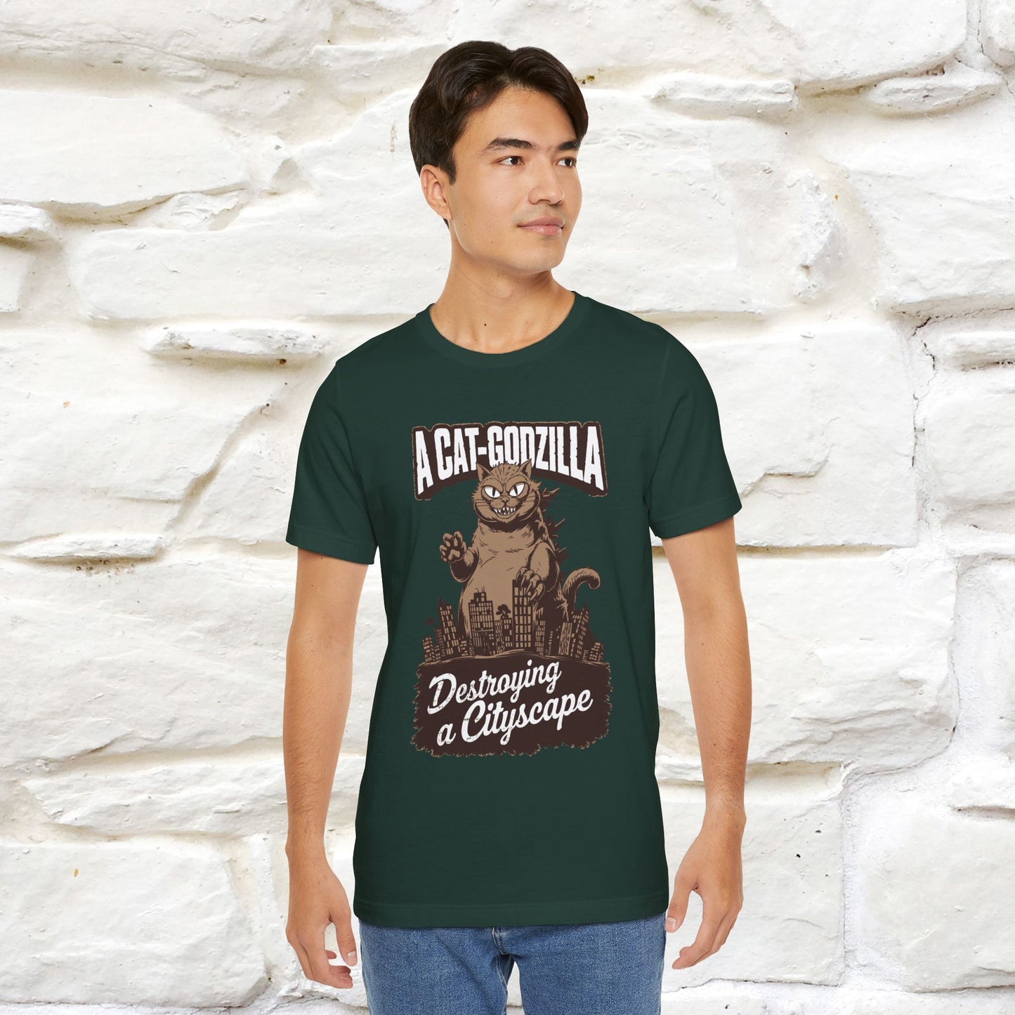 ''A Cat-Godzilla ''| CatT-Shirt | Nunu&Miao Studio