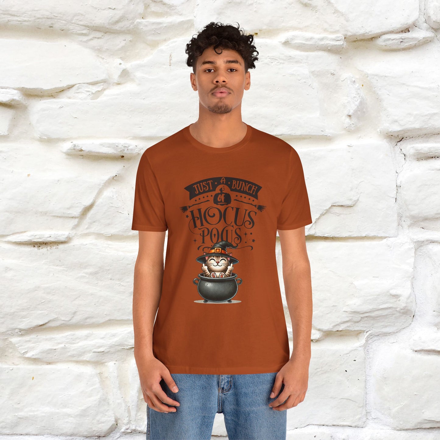 "Just A Bunch Of Hocus Pocus" Cat T-shirt |Nunu&Miao Studio