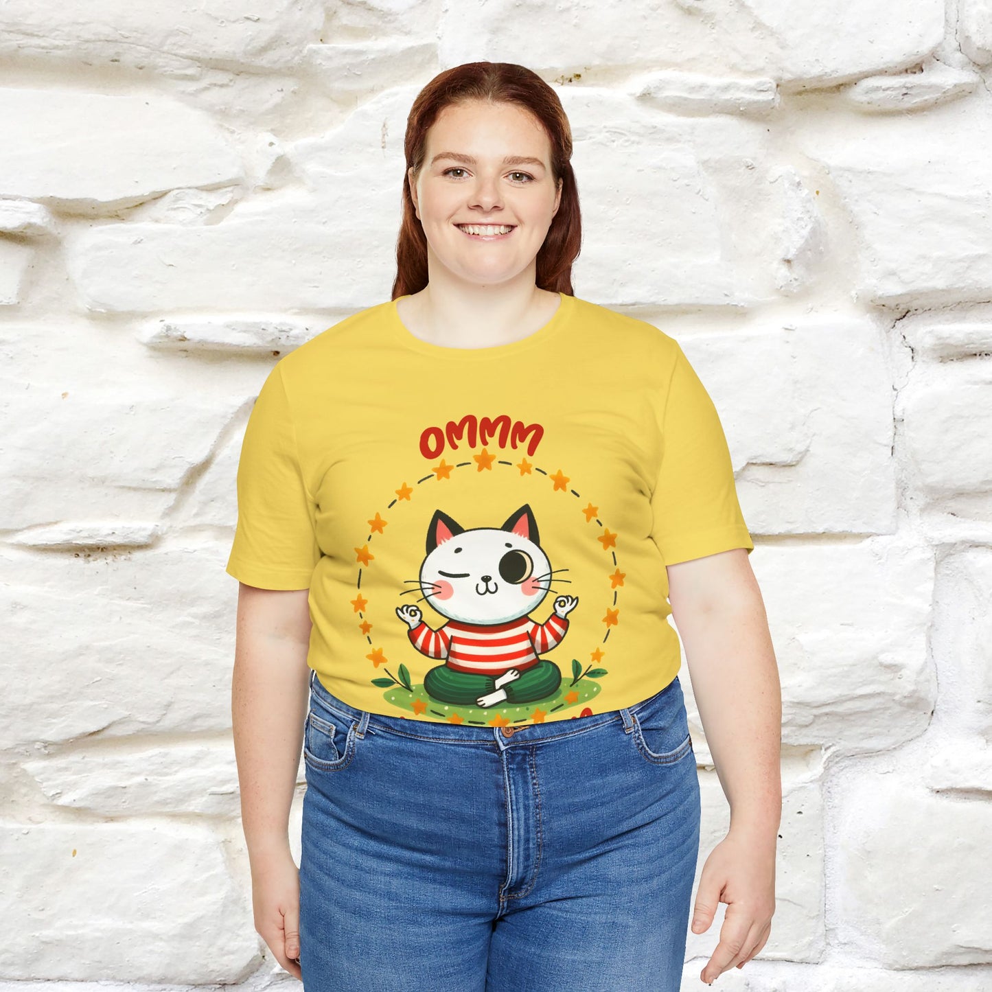 ''Ommm, Keep Calm'' Cat T-Shirt | Nunu&Miao Studio