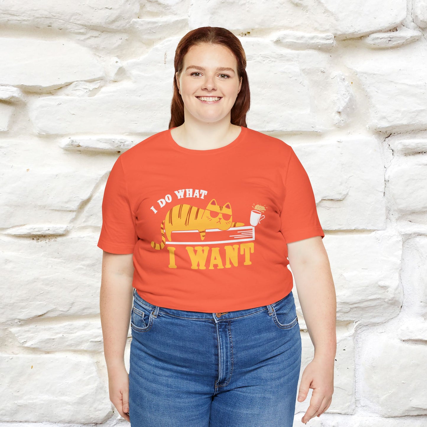 "I Do What I Want" Cat T-Shirt | Nunu & Miao Studio