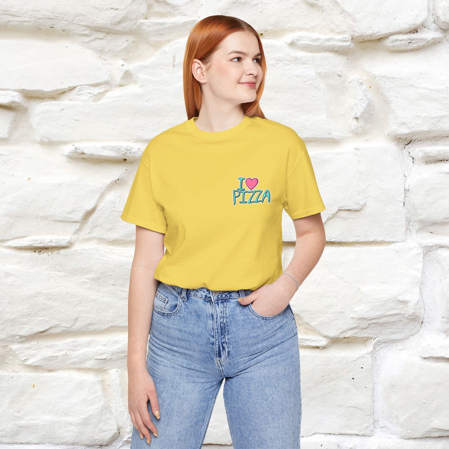 "I Love Pizza"| Cat T-shirt | Nunu&Miao Studio