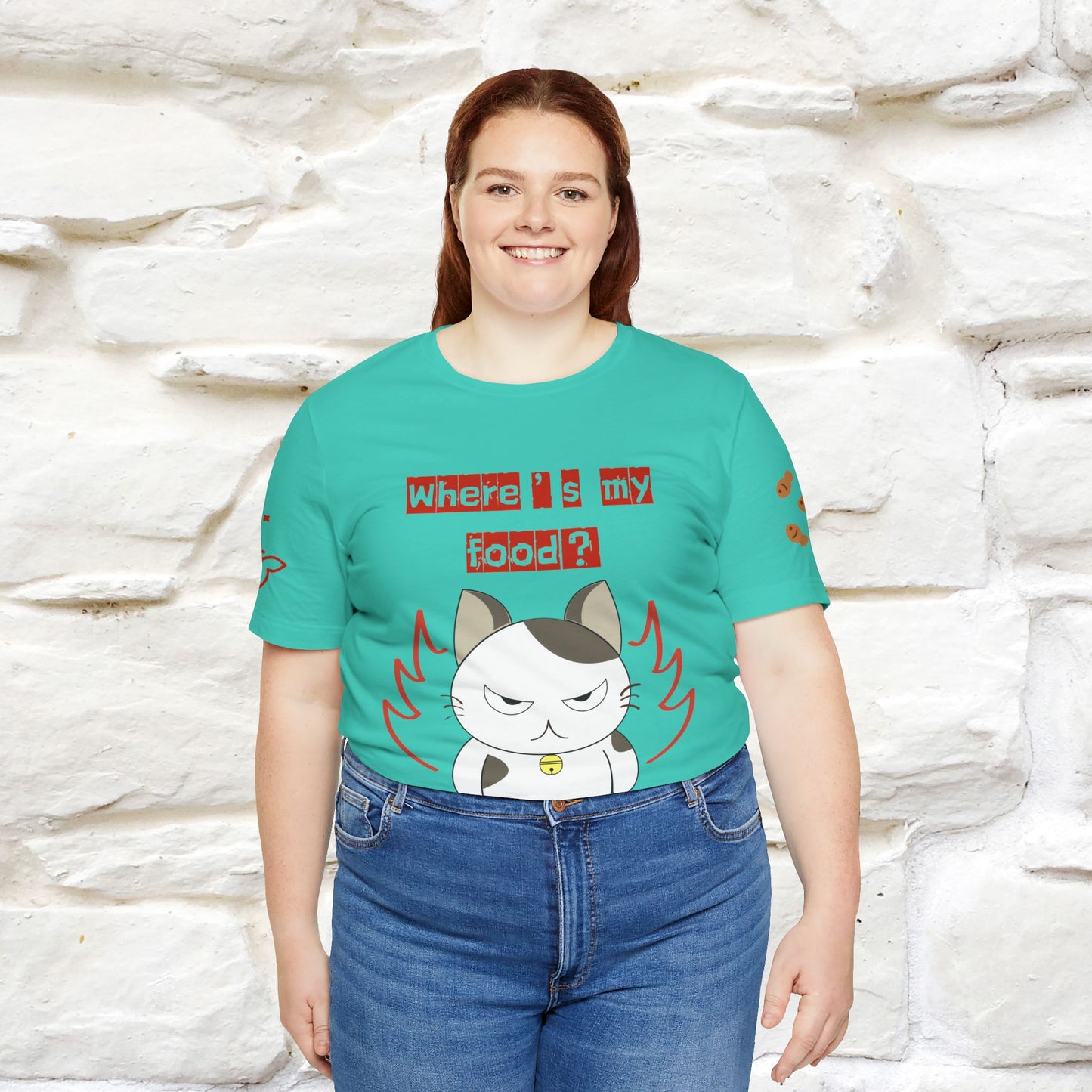 ''Where Is My ....?" Cat T-shirt| Nunu&Miao Studio - Nunu&Miao Studio